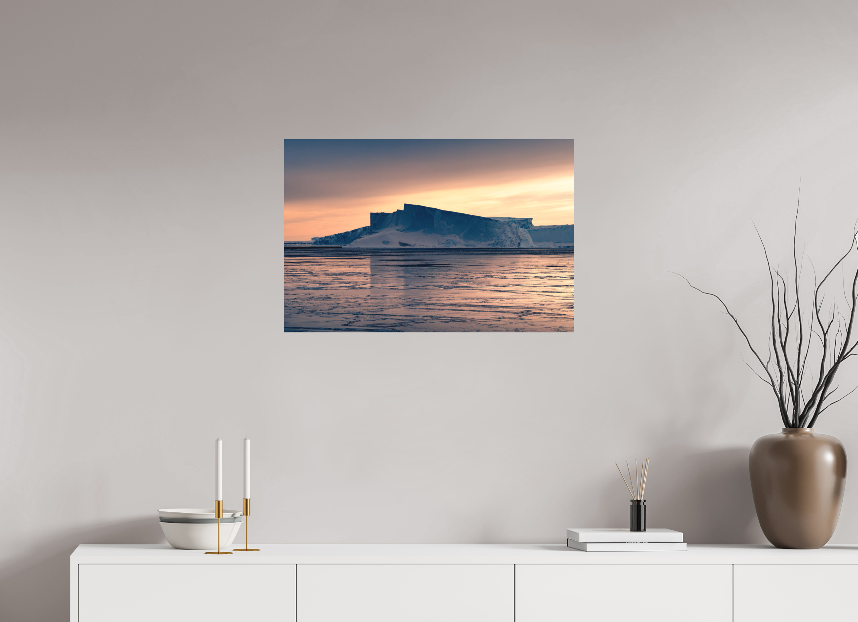 75 x 50 cm, Tirage photo - satiné L'impermanente majestuosité