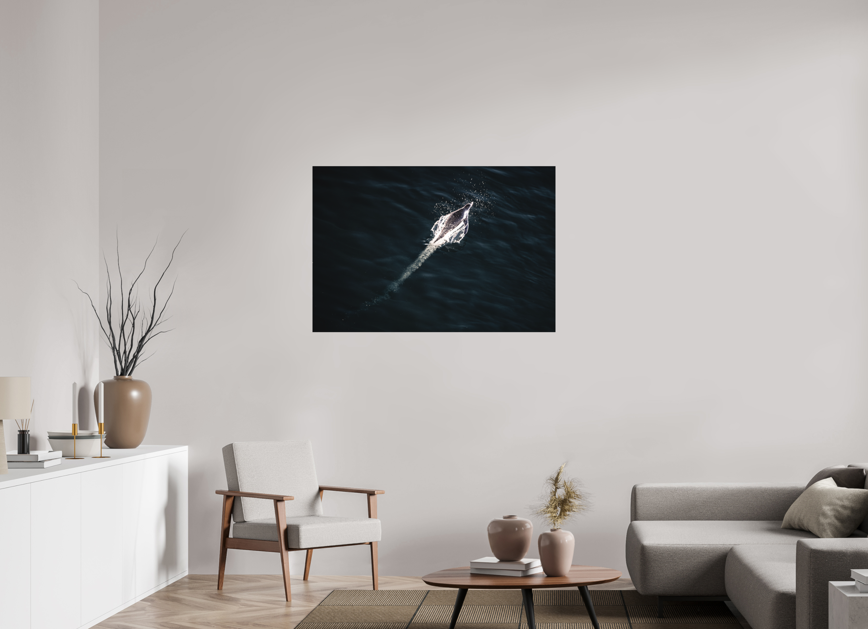 117 x 80 cm, Impression Fine Art - mat À toute vitesse