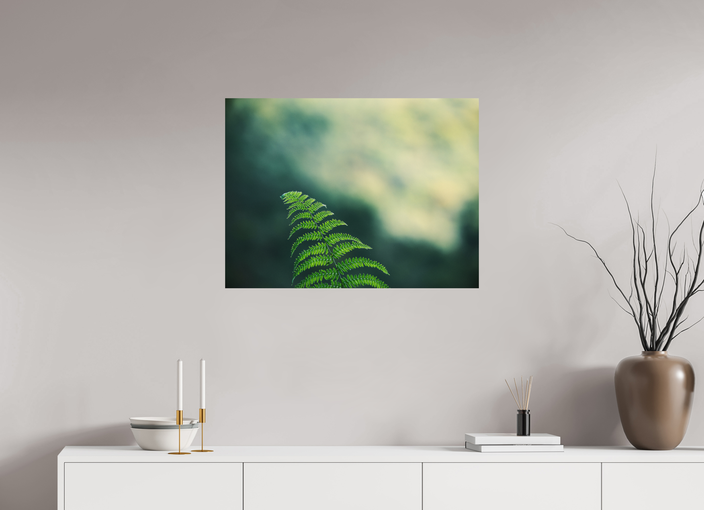 80 x 60 cm, Impression Fine Art - mat Fougère