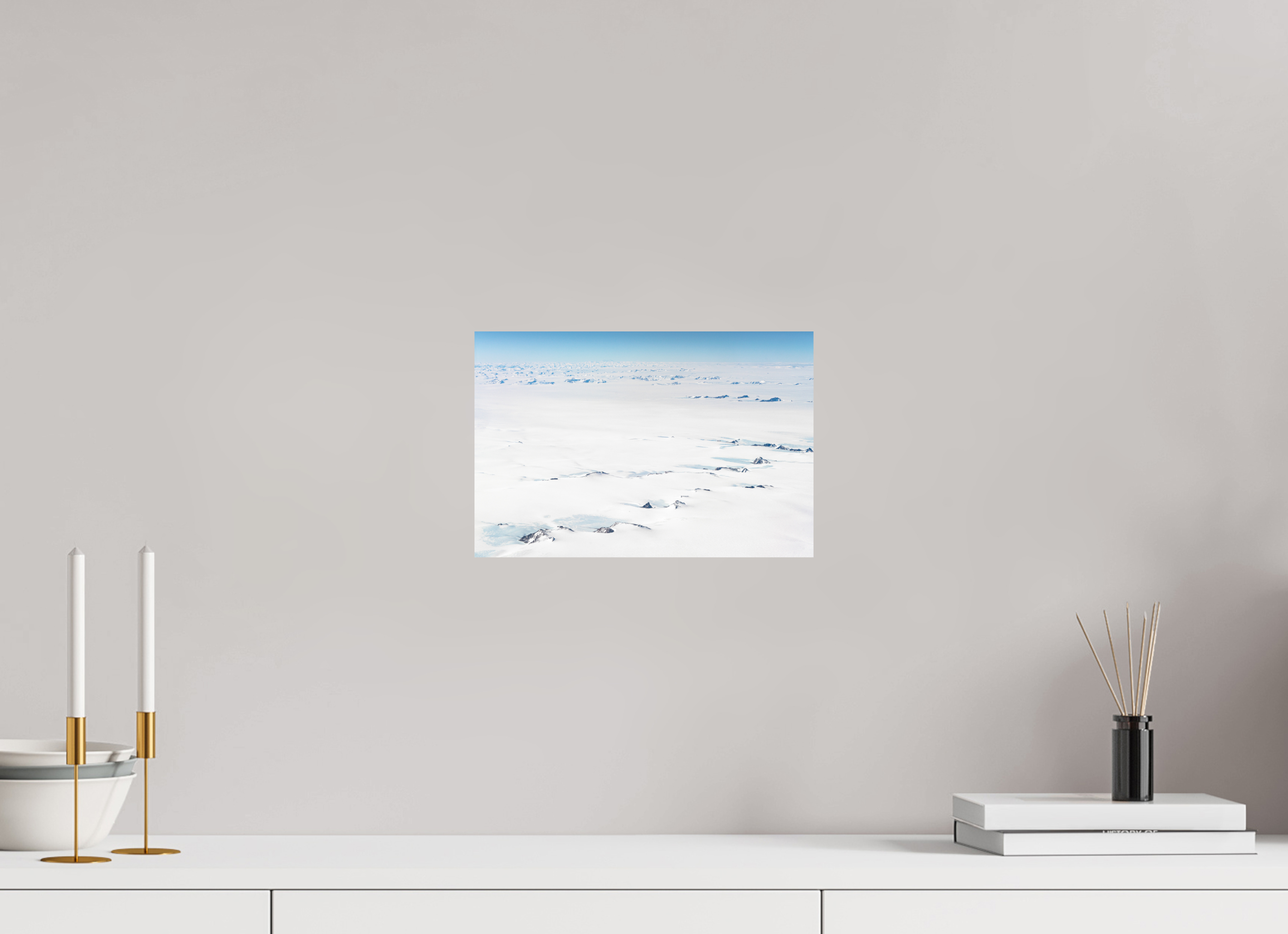 30 x 20 cm, Tirage photo - satiné Le Continent Glacé