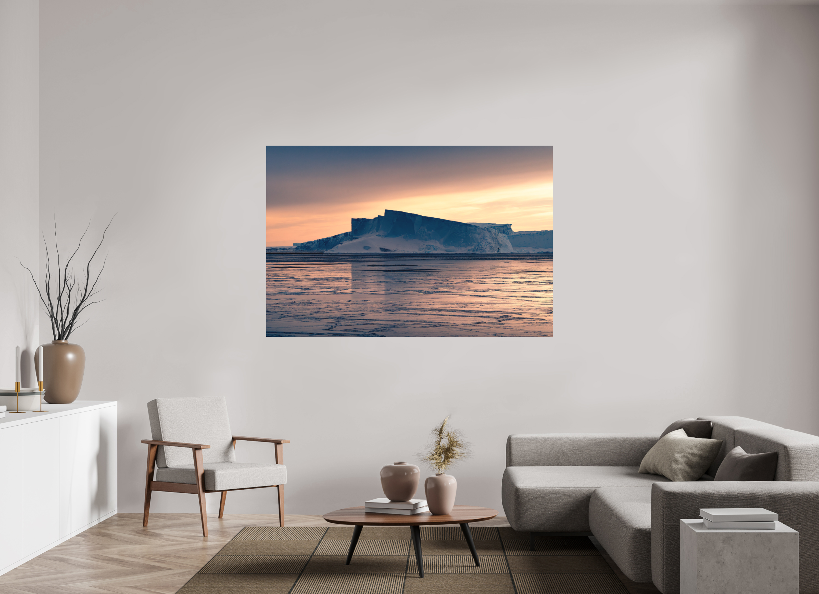 180 x 120 cm, Tirage photo - satiné L'impermanente majestuosité