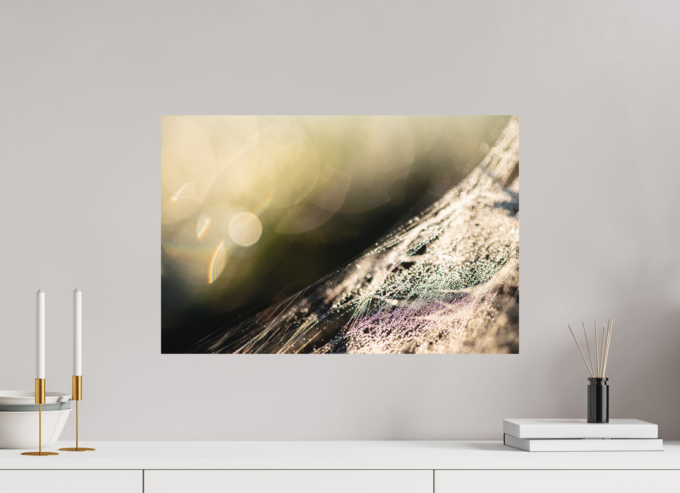 60 x 40 cm, Impression Fine Art - mat toile d'araignée