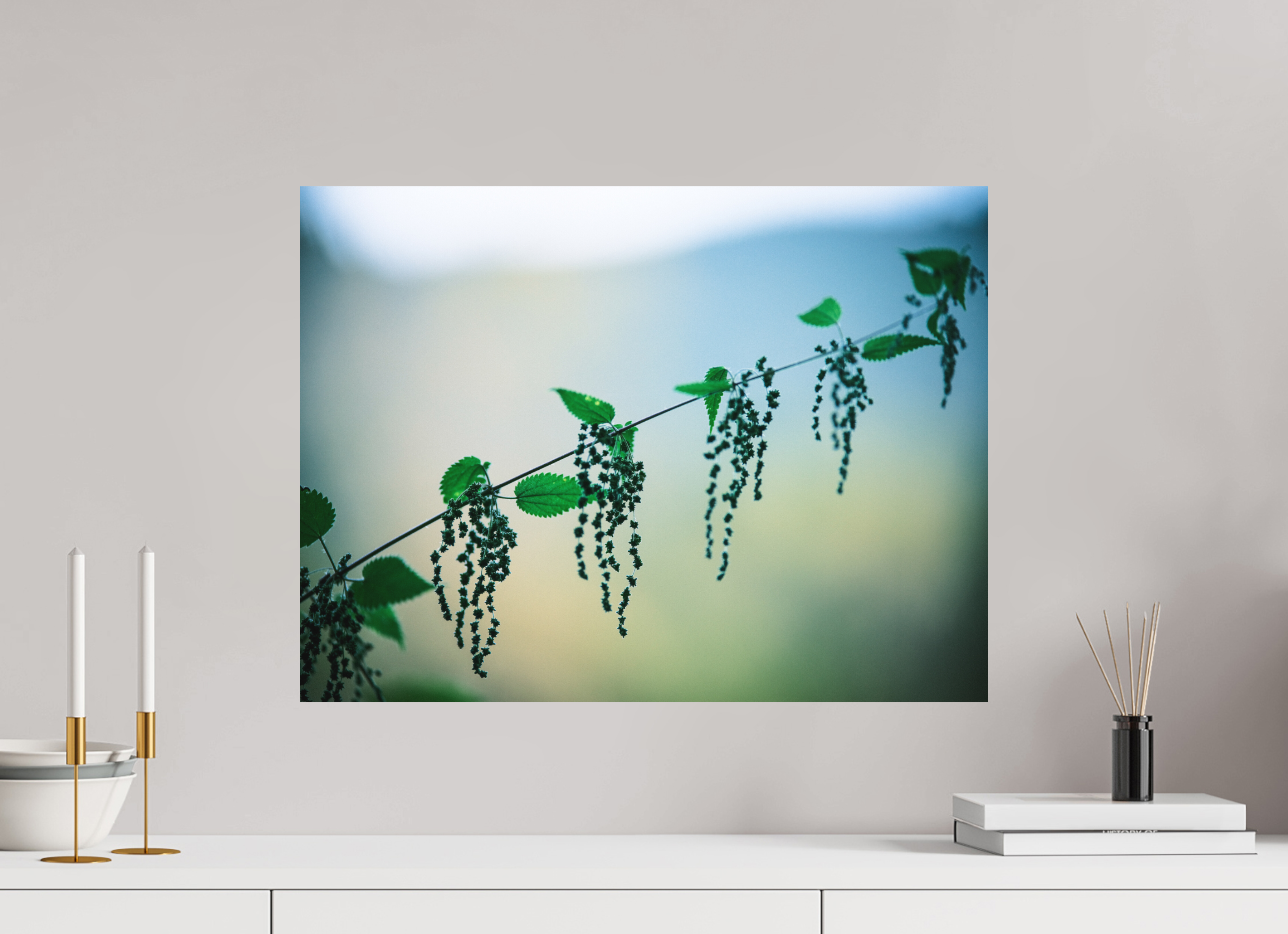 60 x 45 cm, Impression Fine Art sur support rigide - mat Ortie