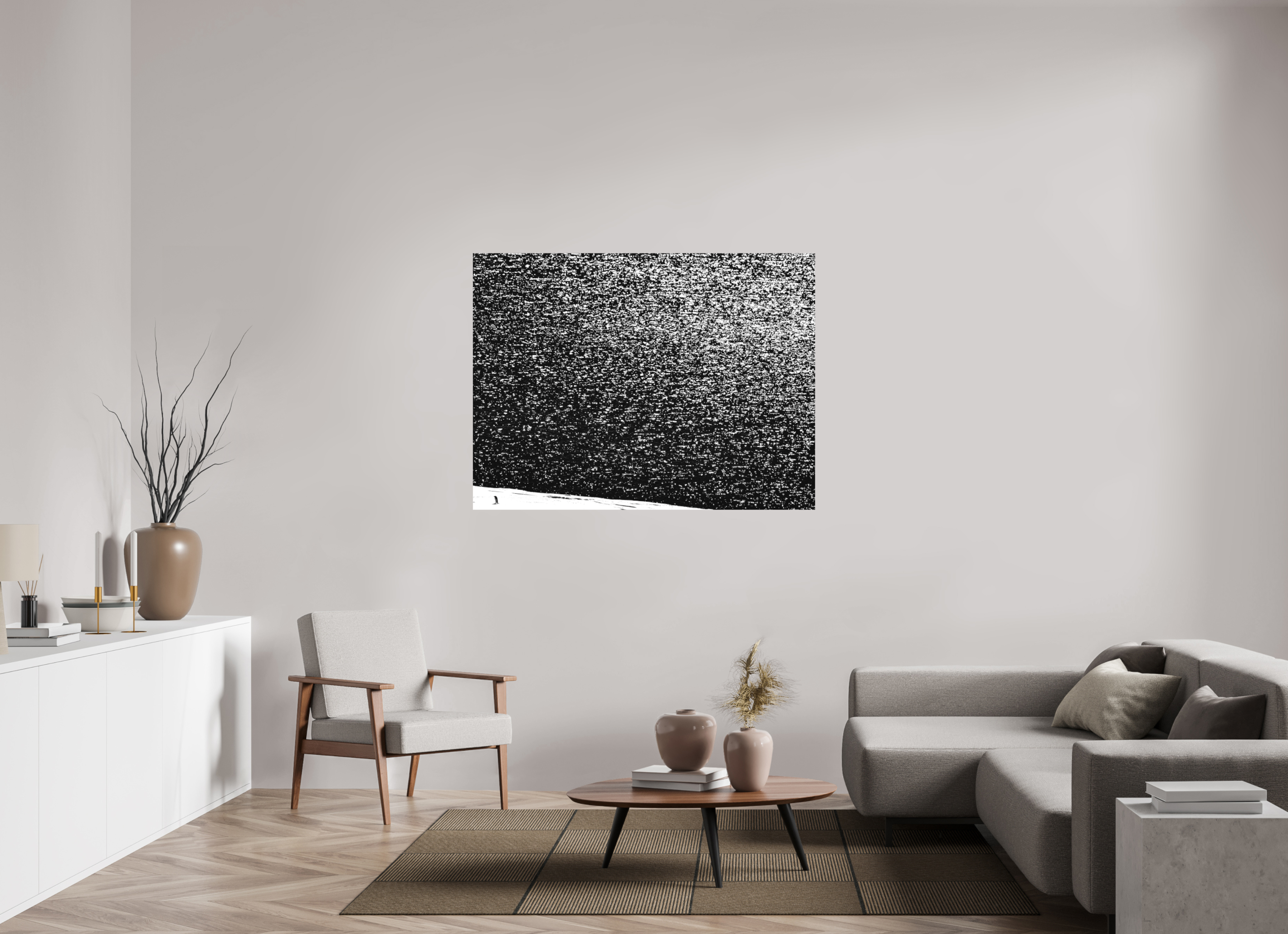 140 x 105 cm, Impression Fine Art - mat Solitude