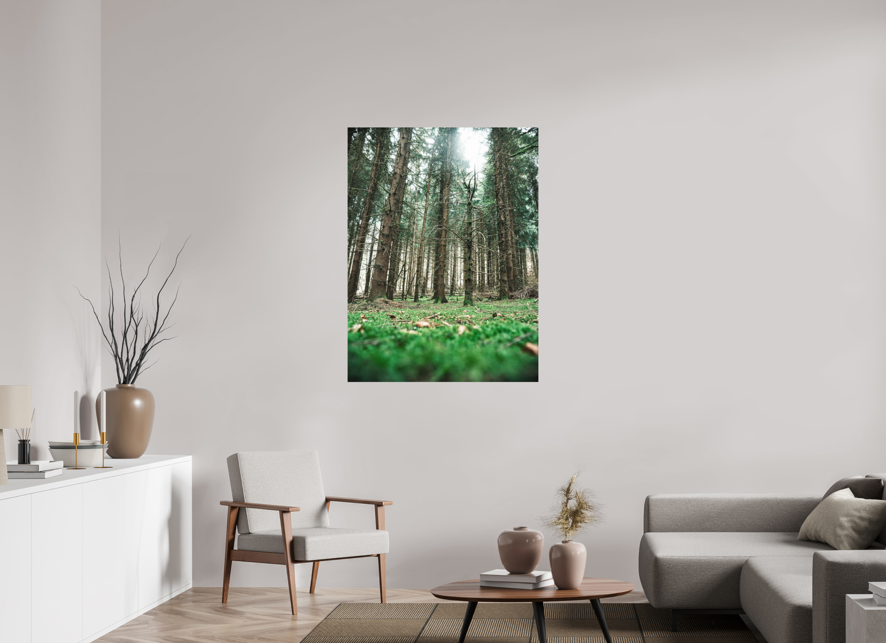 90 x 120 cm, Impression Fine Art - mat Invitation au calme
