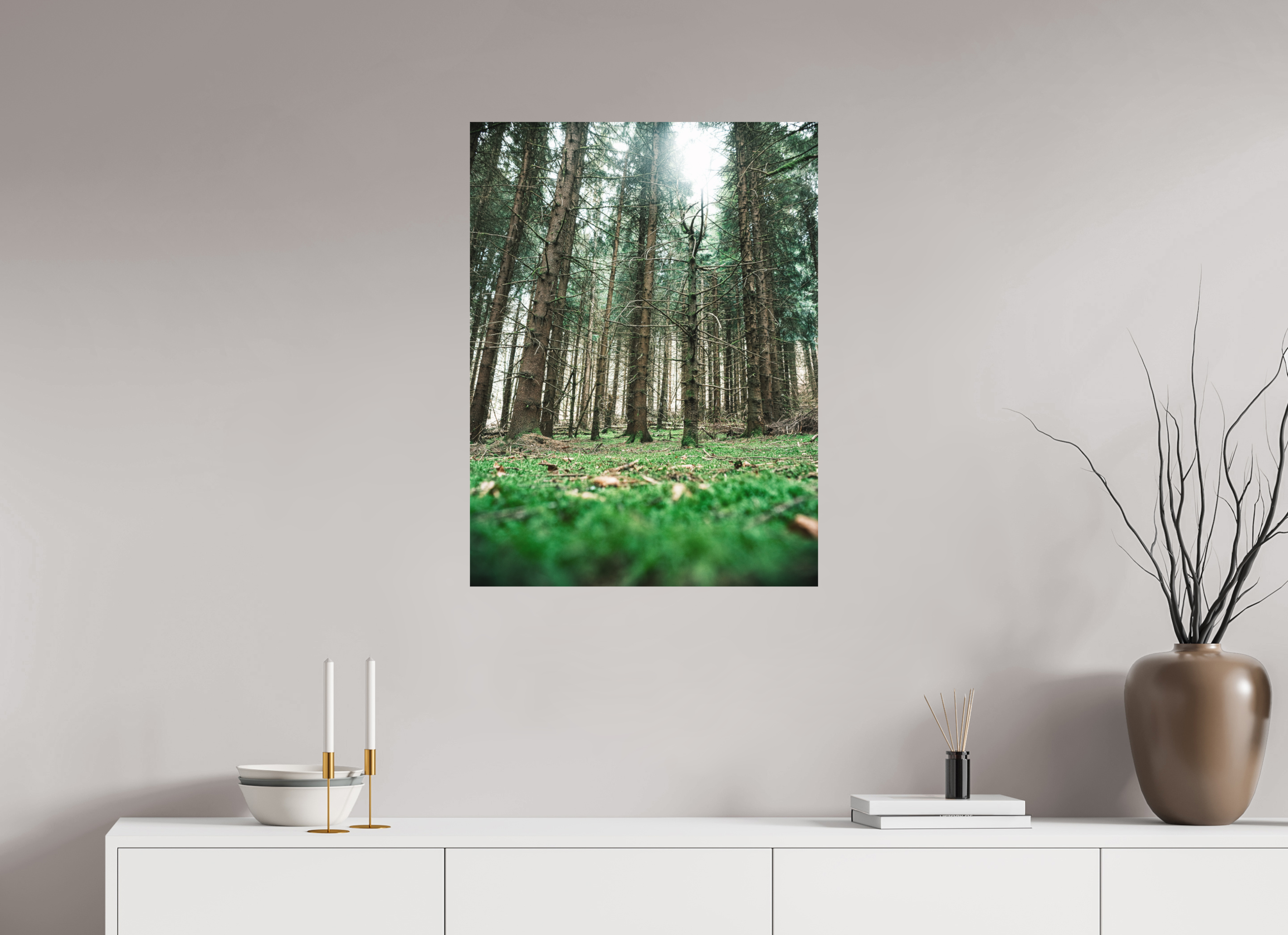 60 x 80 cm, Tirage photo - satiné Invitation au calme