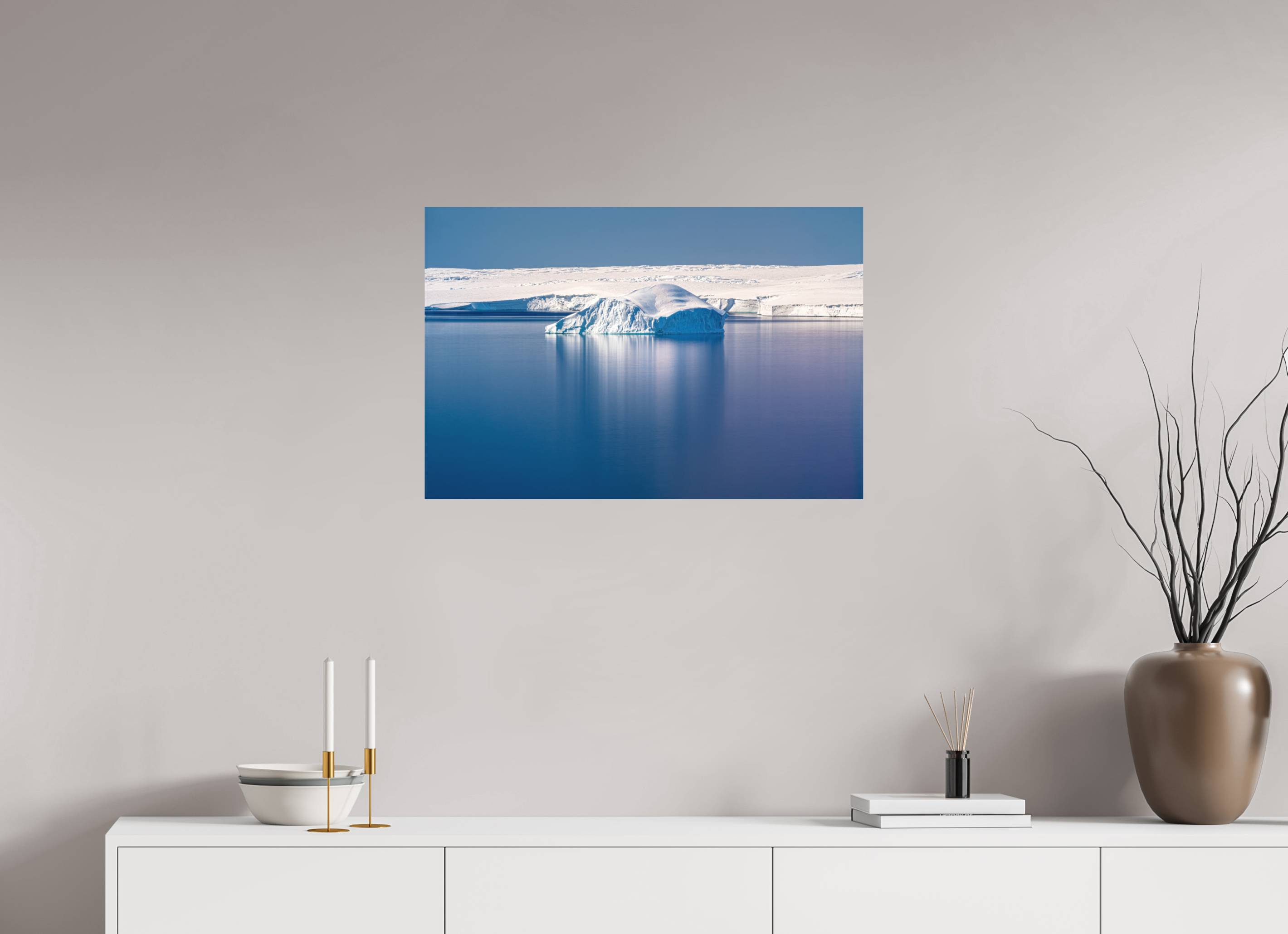 75 x 50 cm, Impression Fine Art sur support rigide - mat Luxe, calme et volupté