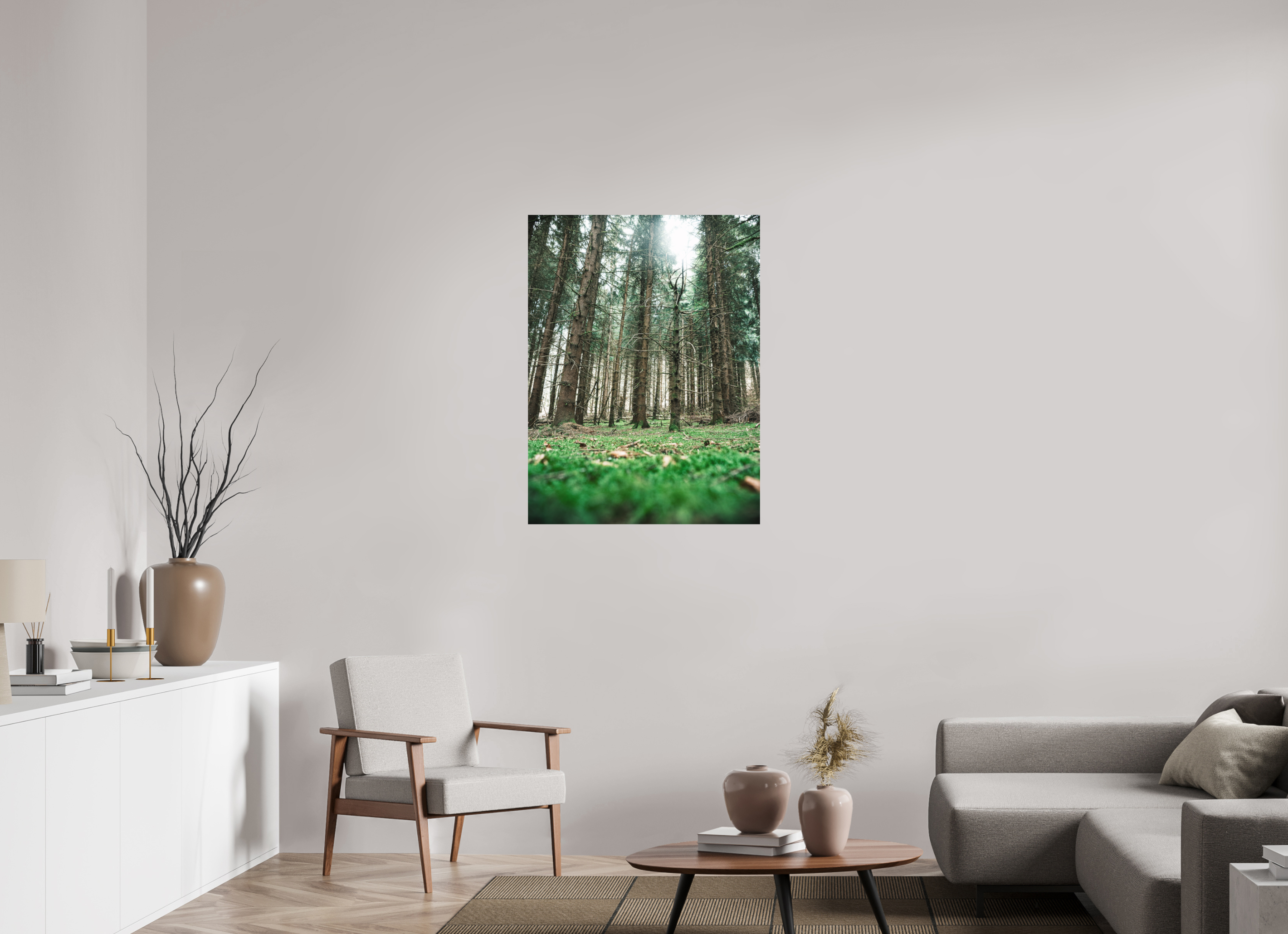 75 x 100 cm, Impression Fine Art sur support rigide - mat Invitation au calme