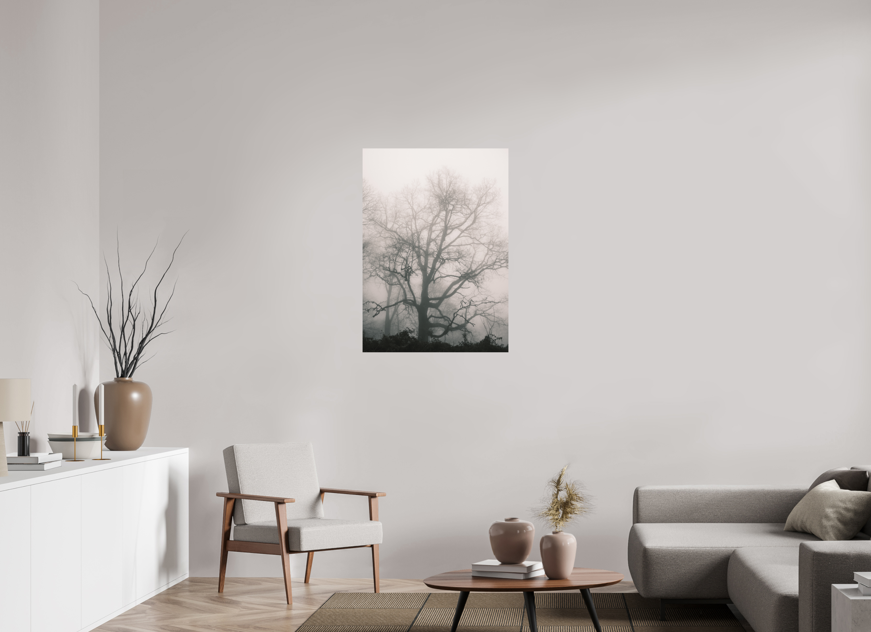70 x 97,8 cm, Impression Fine Art - mat Hêtre