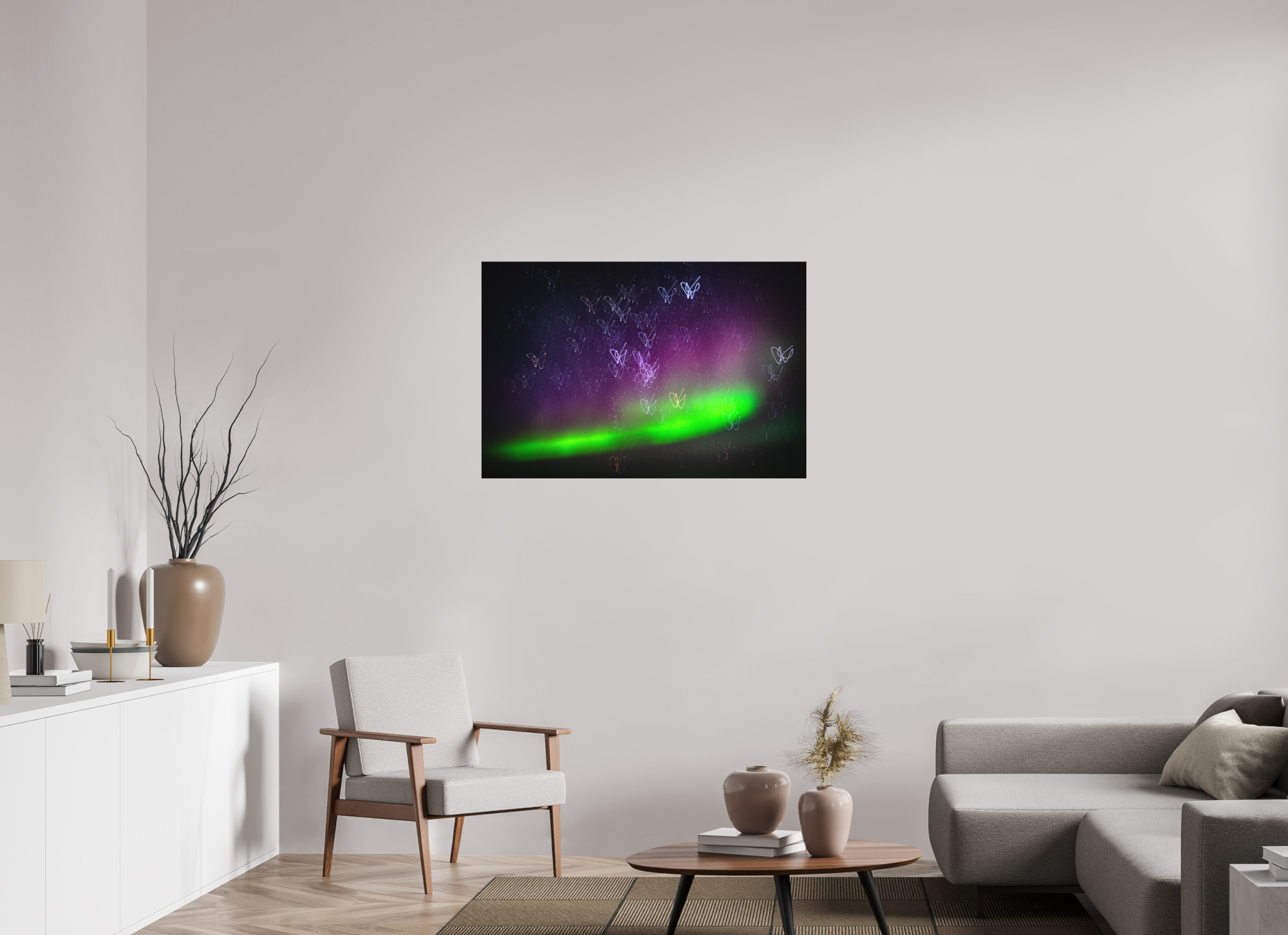 105 x 70 cm, Impression Fine Art sur support rigide - mat Danse céleste