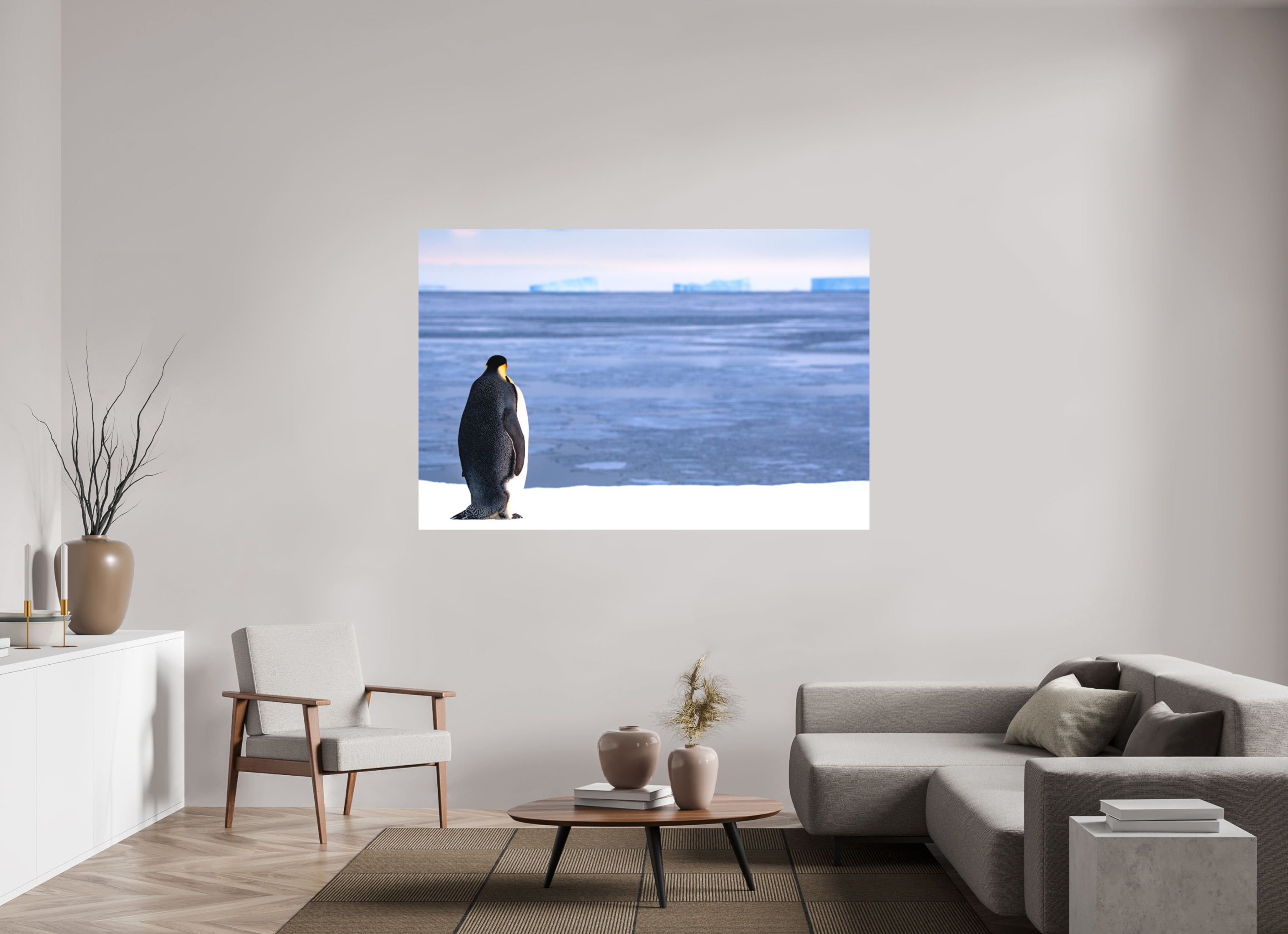 180 x 120 cm, Tirage photo - satiné Contemplation