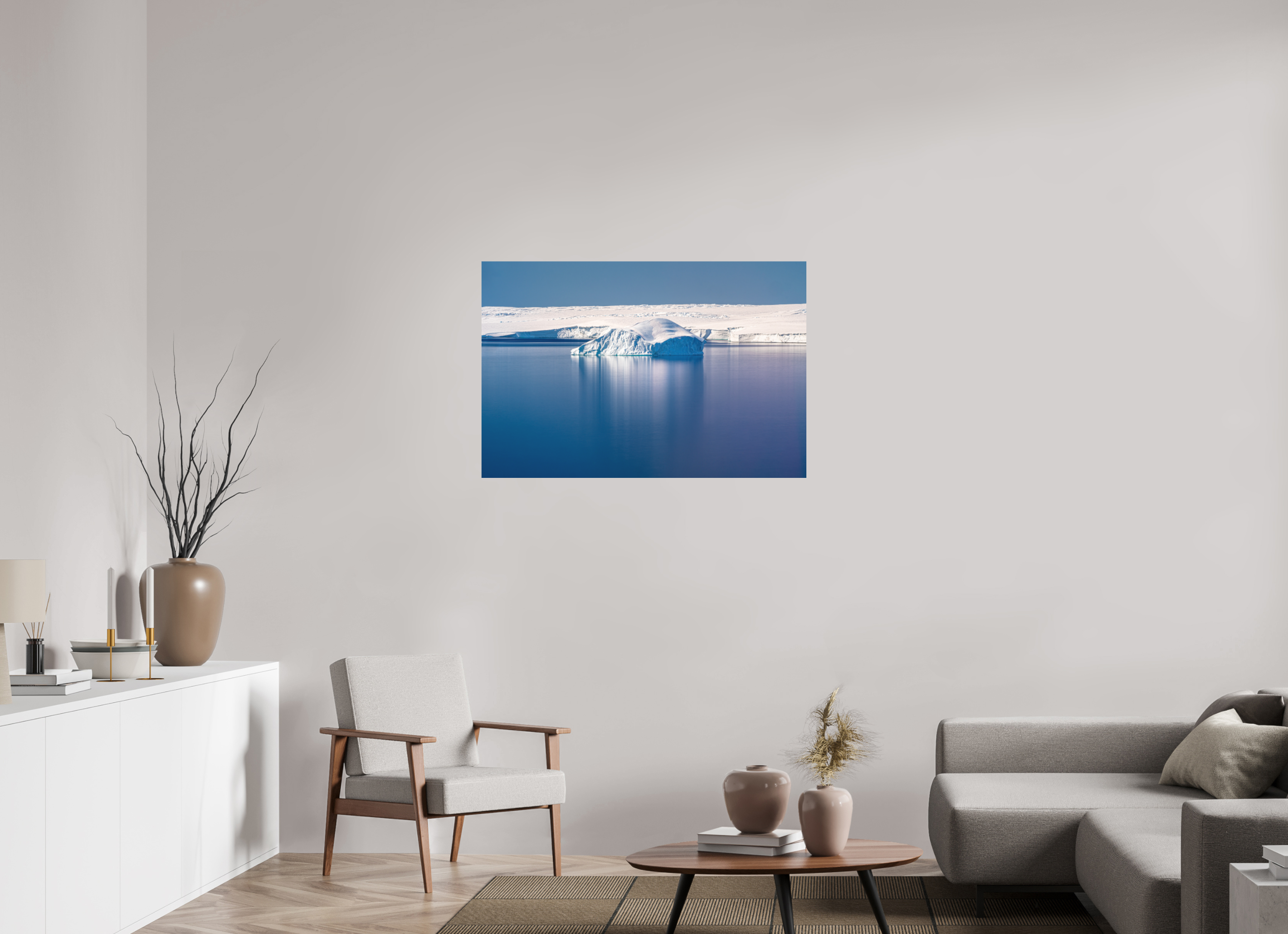 105 x 70 cm, Impression Fine Art sur support rigide - mat Luxe, calme et volupté