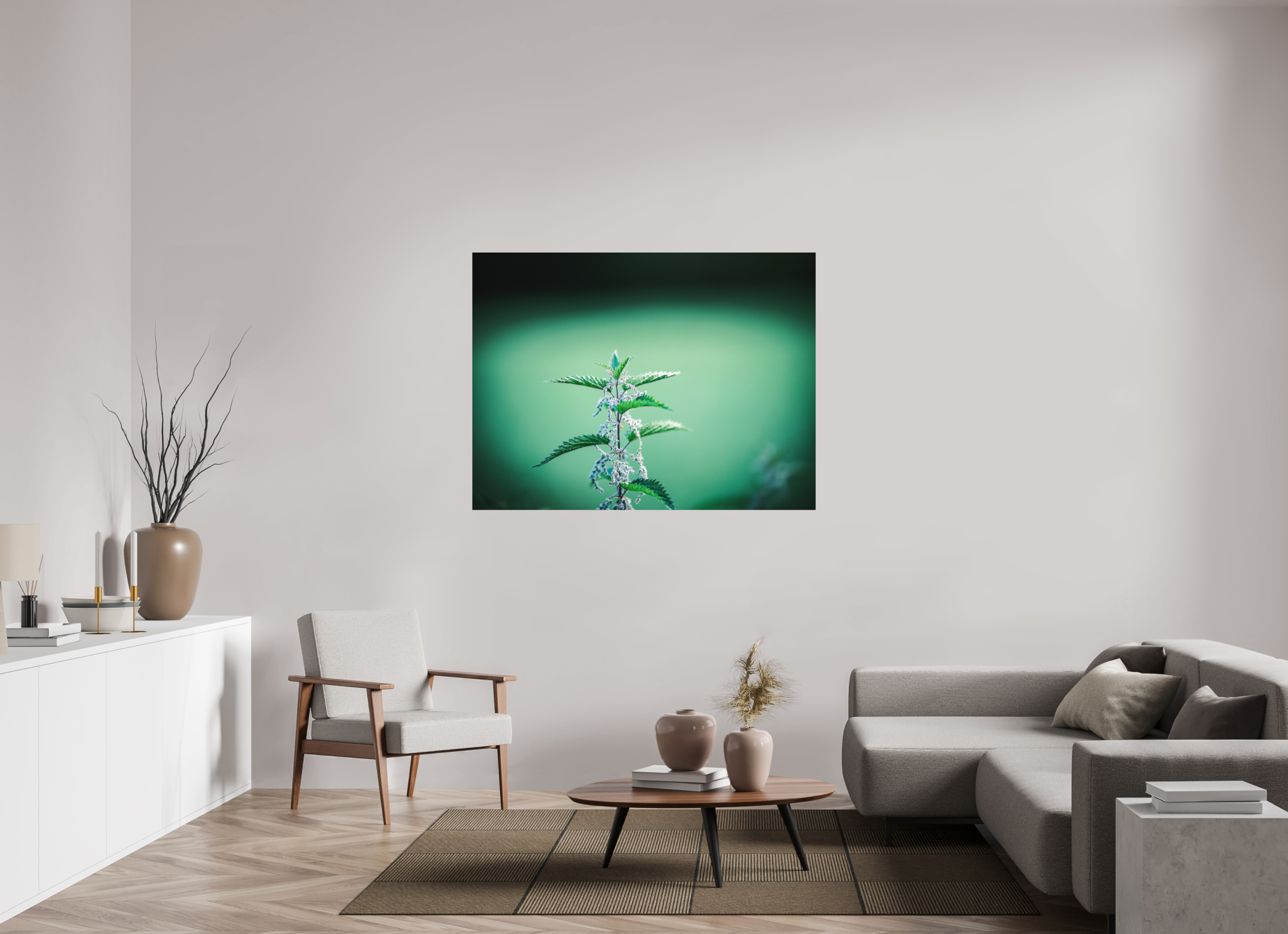 140 x 105 cm, Impression Fine Art sur support rigide - mat Ortie II