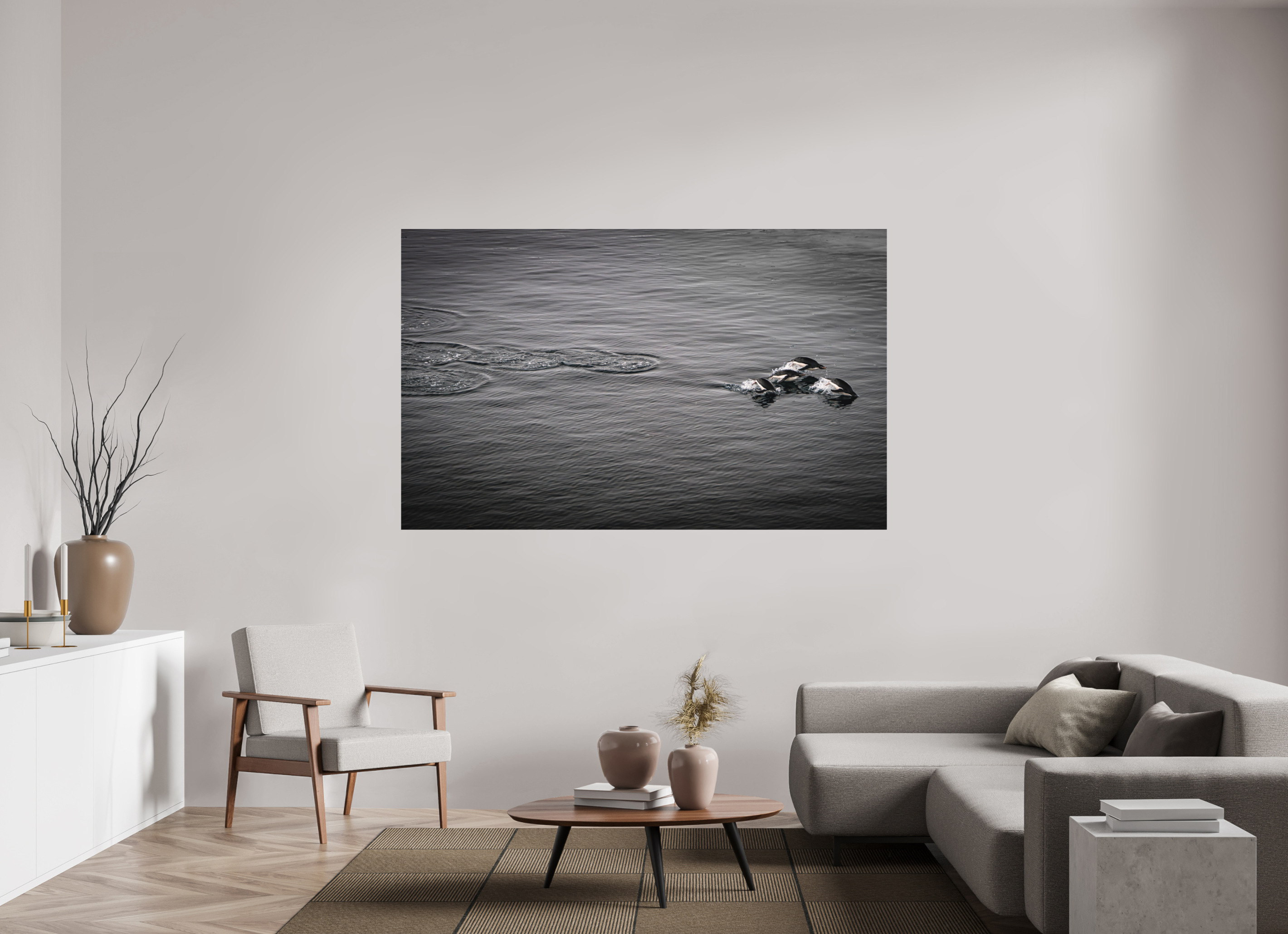 193,8 x 120 cm, Tirage photo - satiné Liberté synchronisée