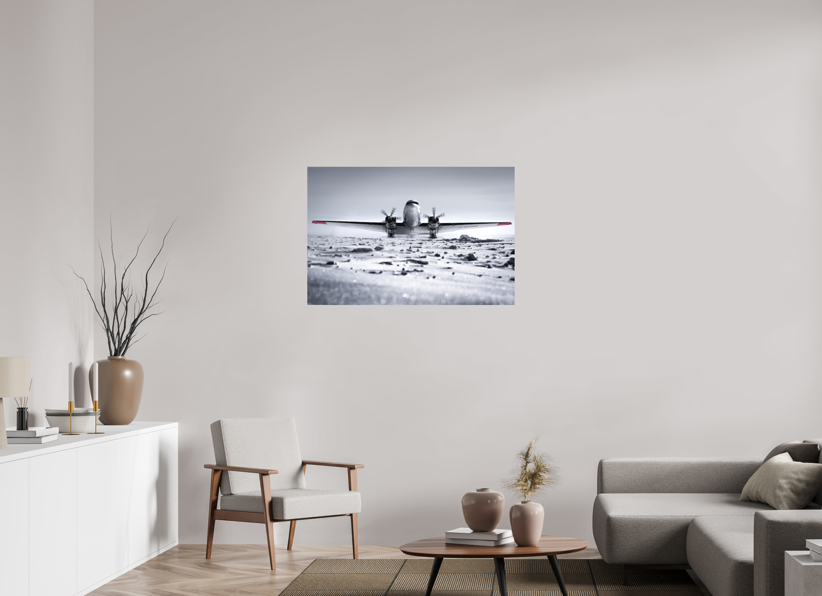 105 x 70 cm, Impression Fine Art sur support rigide - mat Paré pour l'Aventure