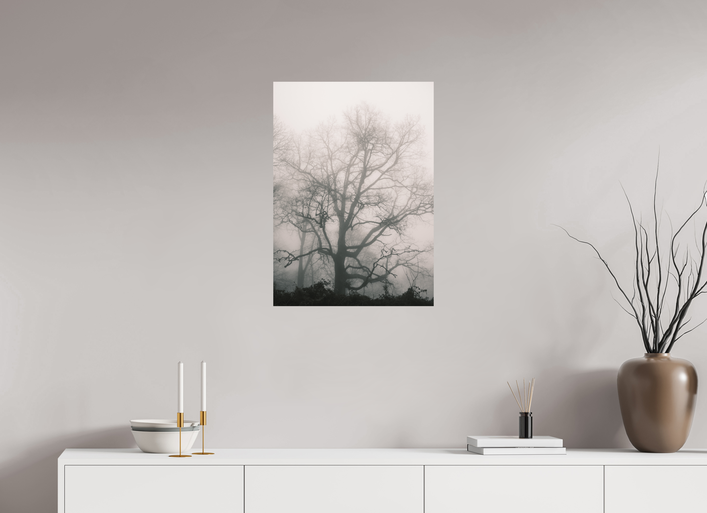 50 x 69,9 cm, Impression Fine Art sur support rigide - mat Hêtre