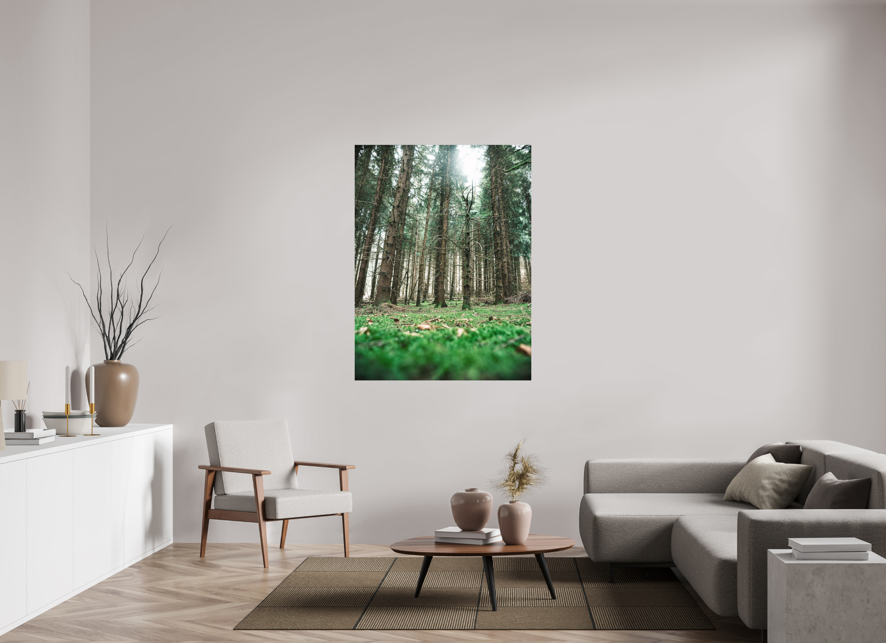 105 x 140 cm, Tirage photo - satiné Invitation au calme