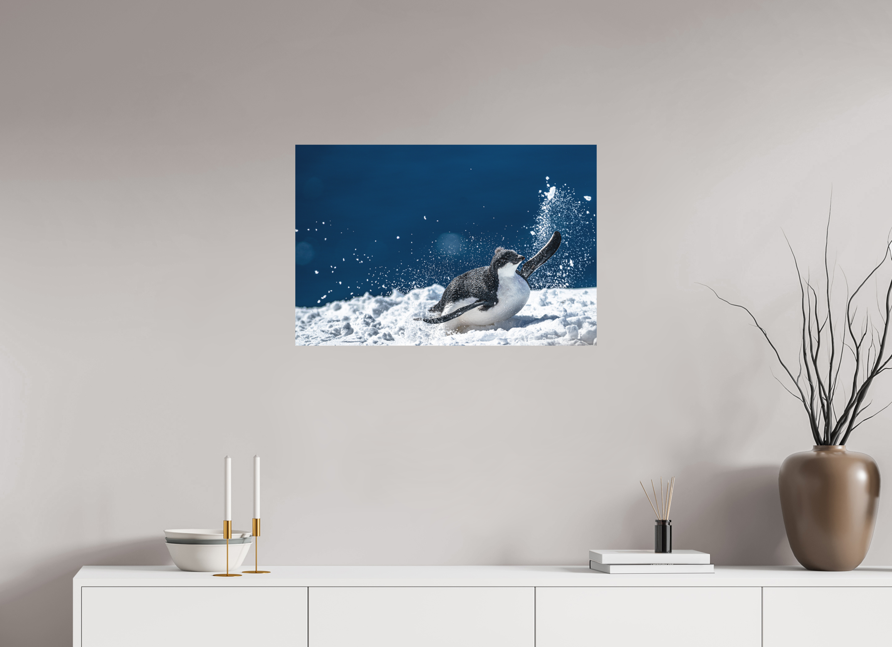 75 x 50 cm, Impression Fine Art - mat Joyeux poussin
