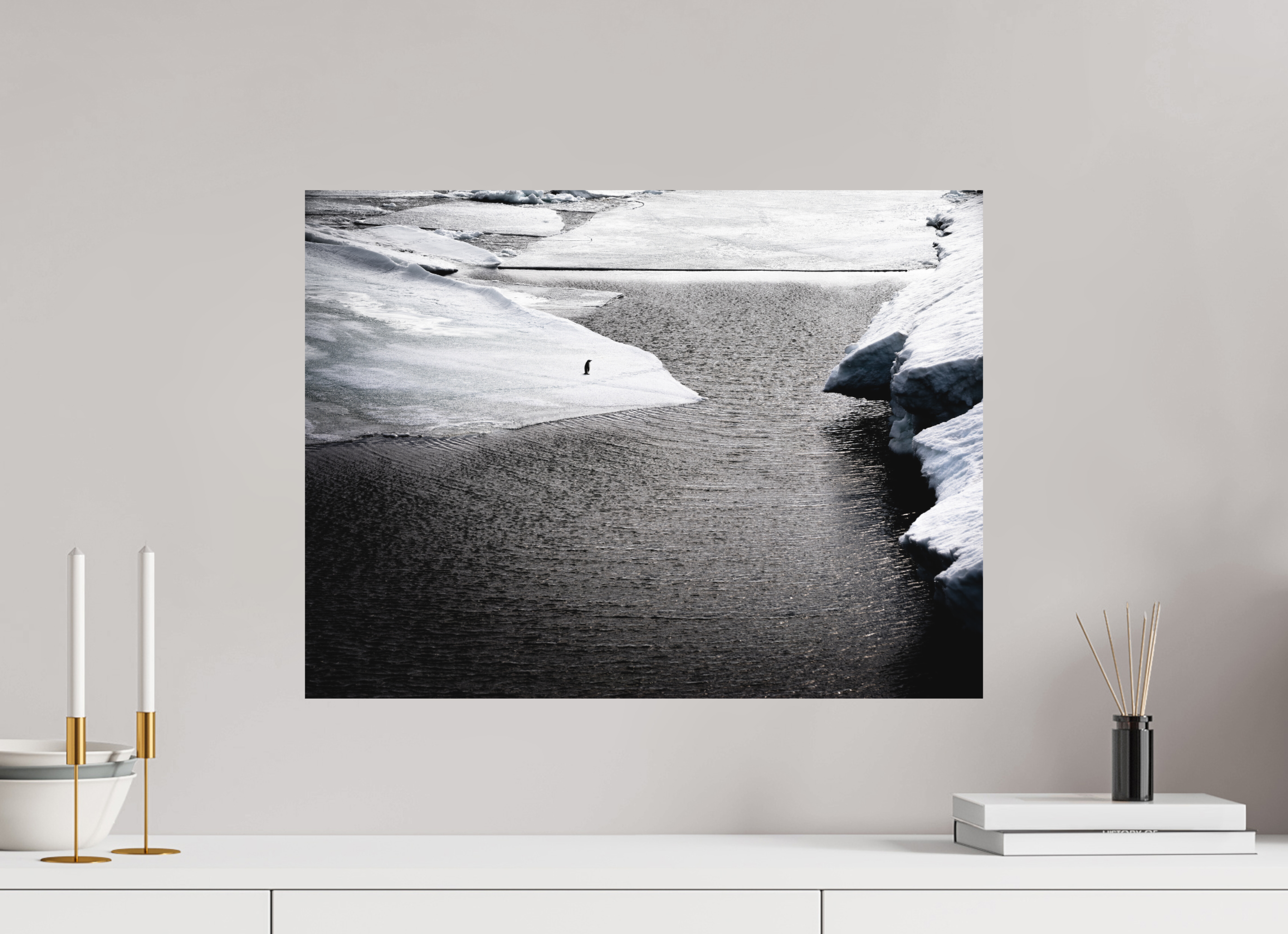 60 x 45 cm, Tirage photo - satiné Retour de pêche