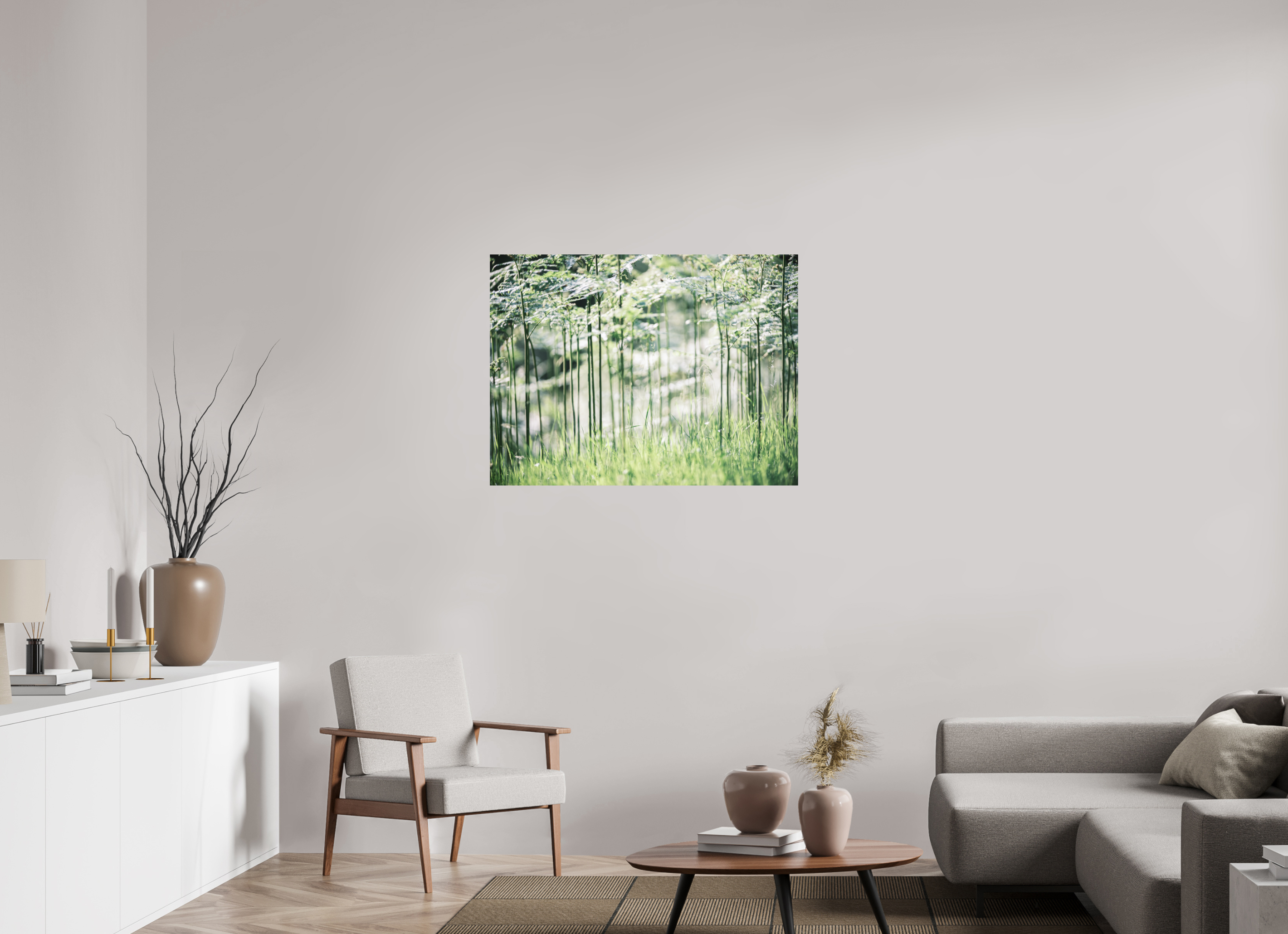 100 x 75 cm, Tirage photo - satiné Bienvenue à Jurassic Park