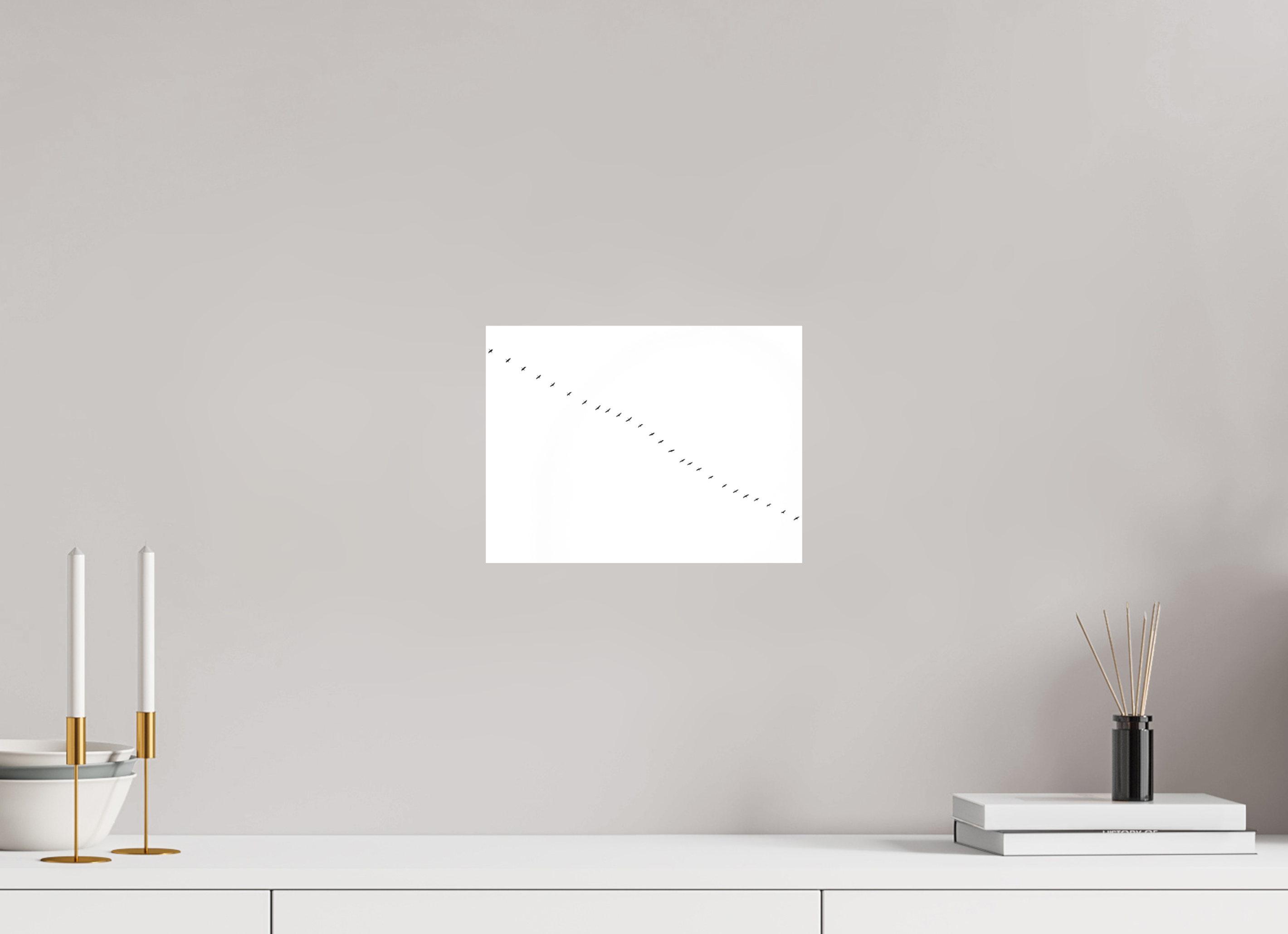 28 x 21 cm, Tirage photo - satiné Grues II