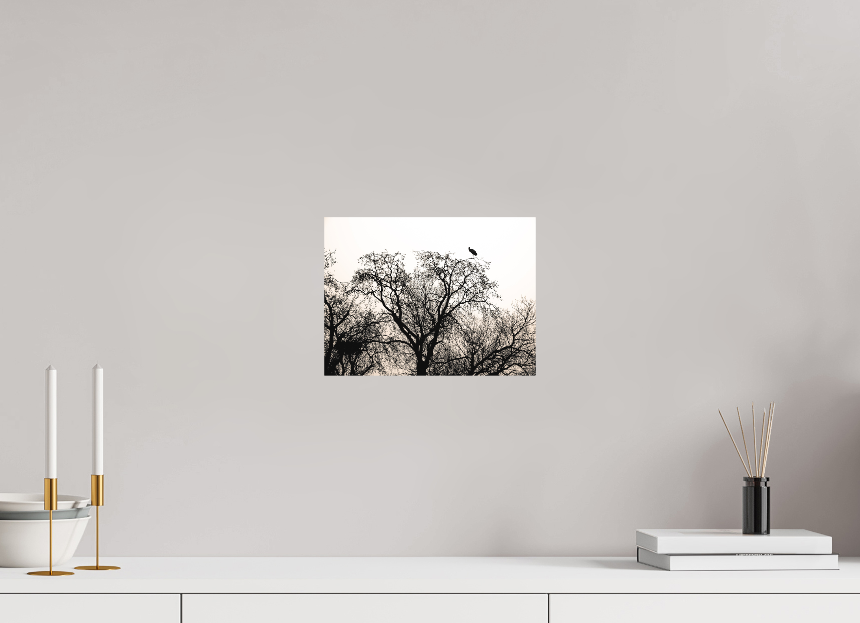 28 x 21 cm, Tirage photo - satiné grues VI