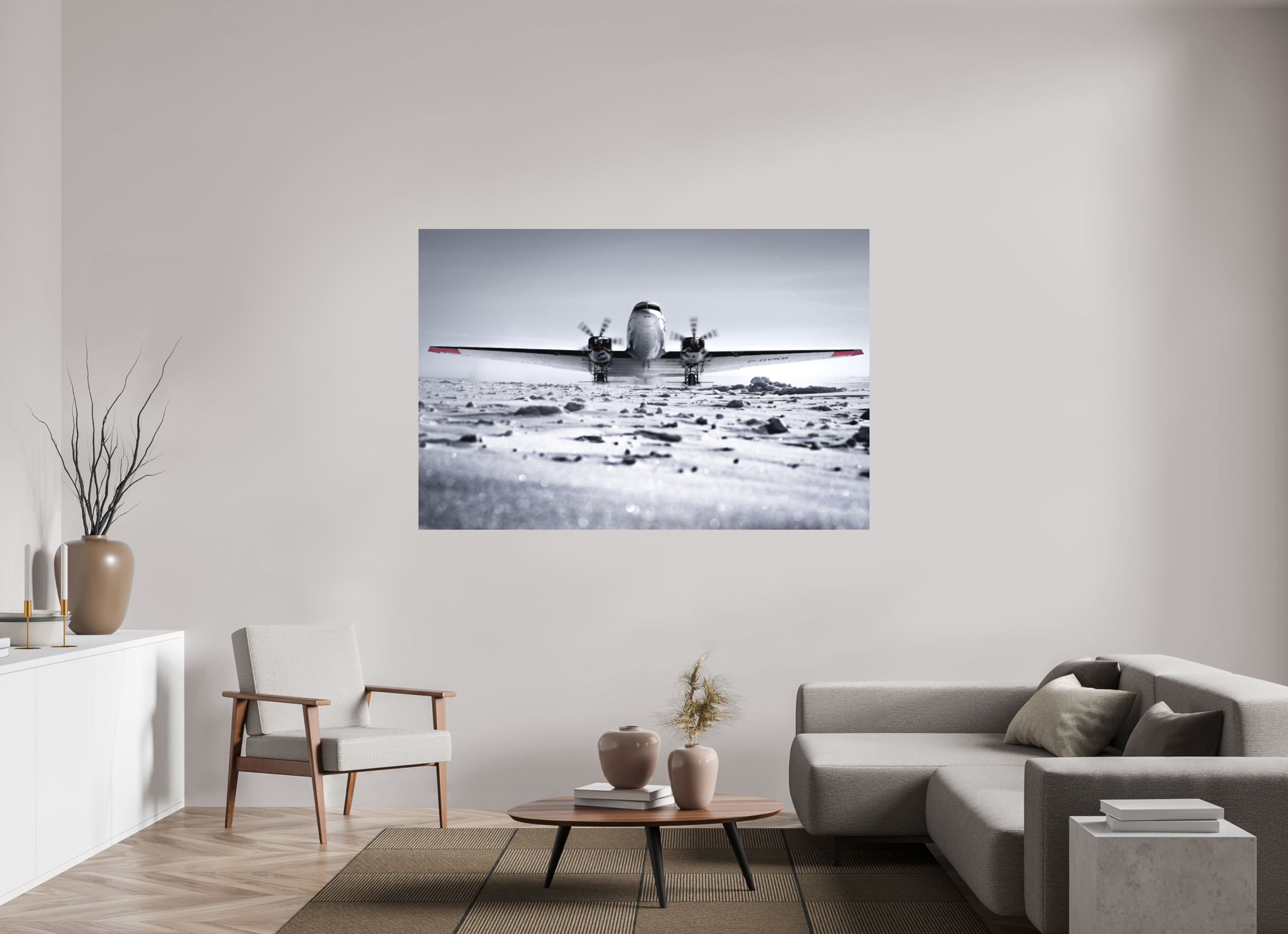 180 x 120 cm, Tirage photo - satiné Paré pour l'Aventure