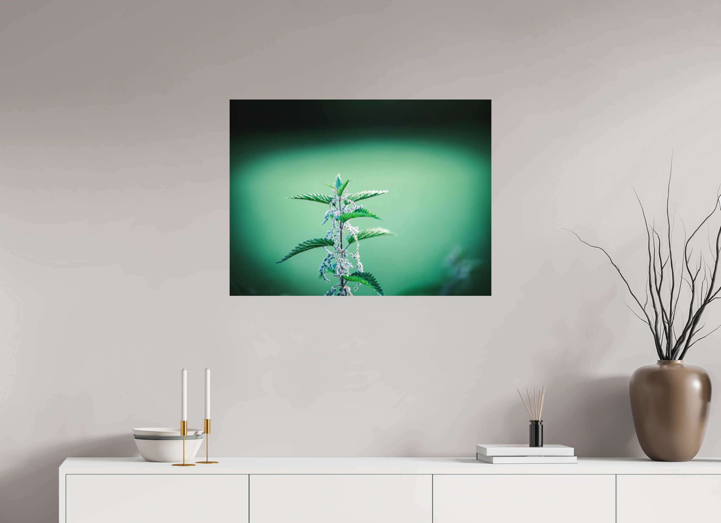 80 x 60 cm, Impression Fine Art sur support rigide - mat Ortie II