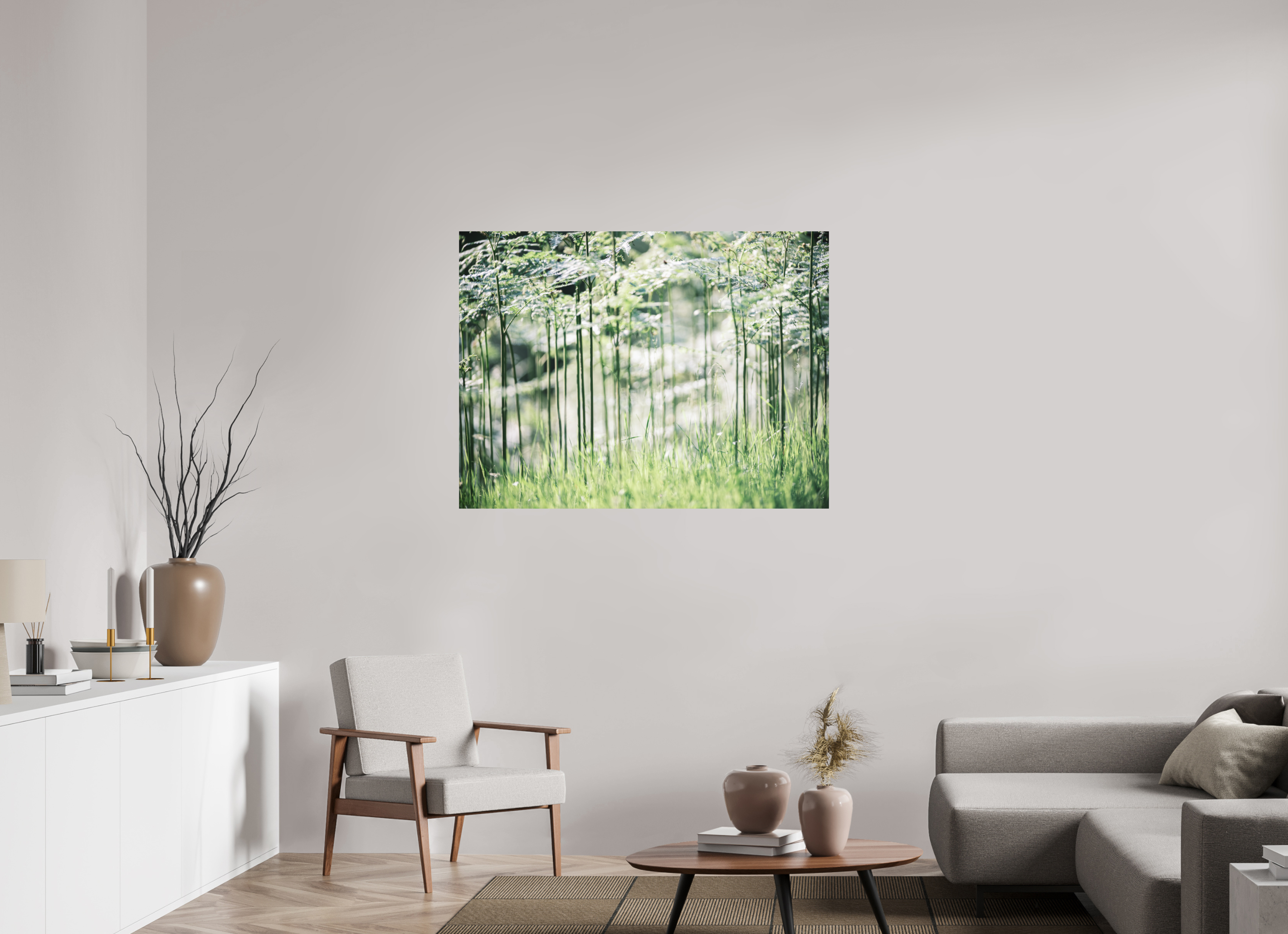 120 x 90 cm, Tirage photo - satiné Bienvenue à Jurassic Park