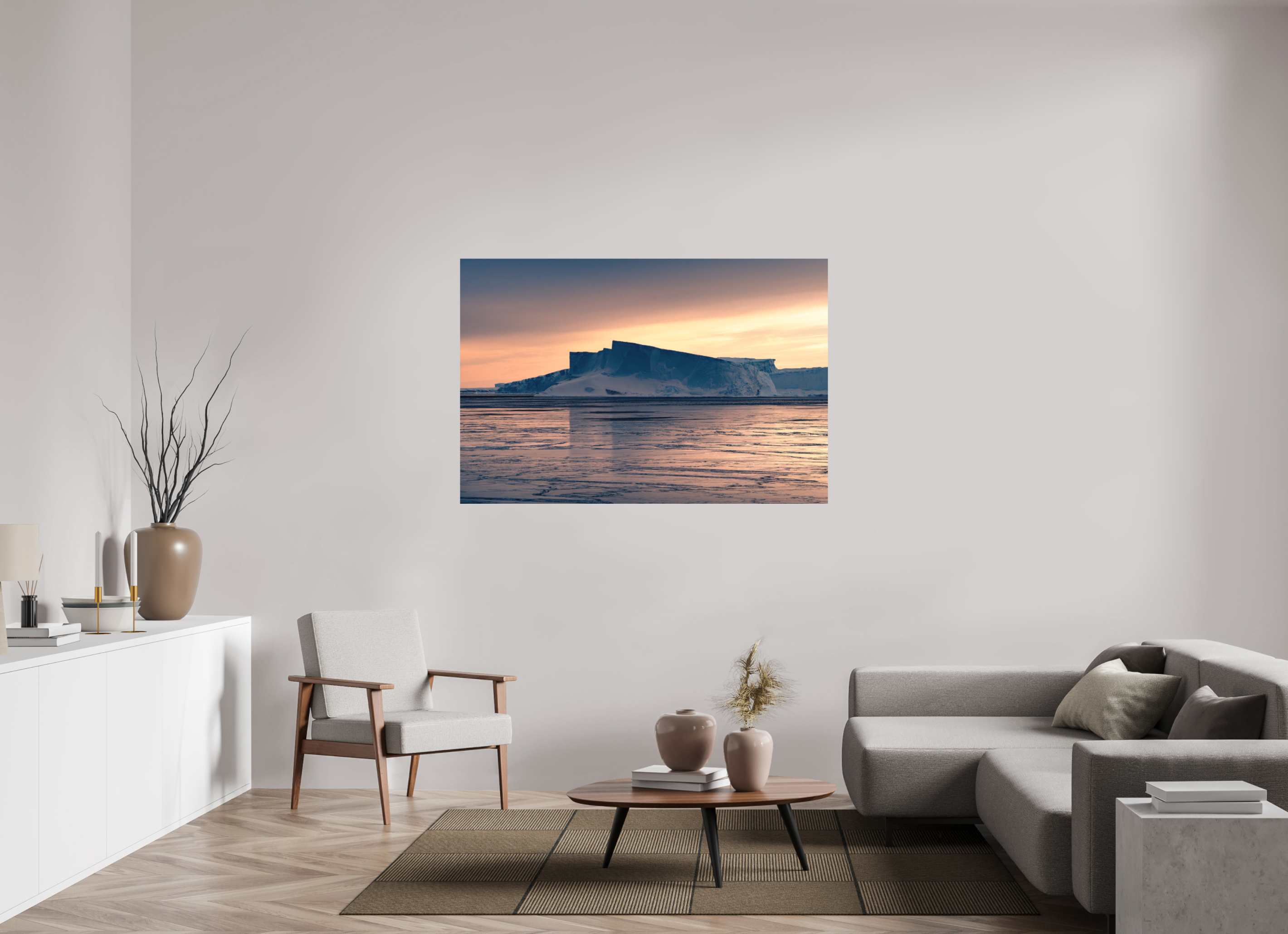 150 x 100 cm, Impression Fine Art sur support rigide - mat L'impermanente majestuosité
