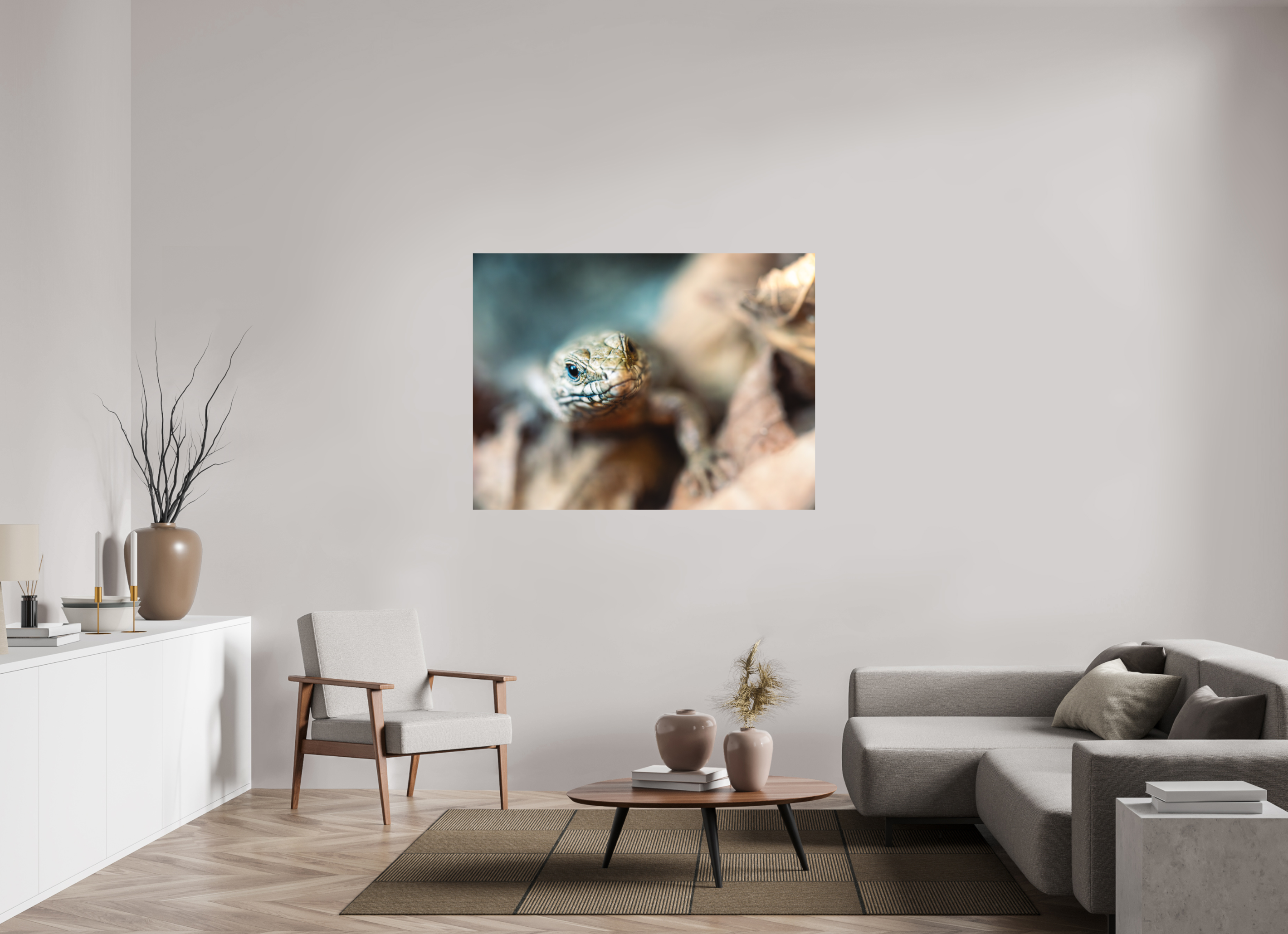 140 x 105 cm, Impression Fine Art - mat Lezard