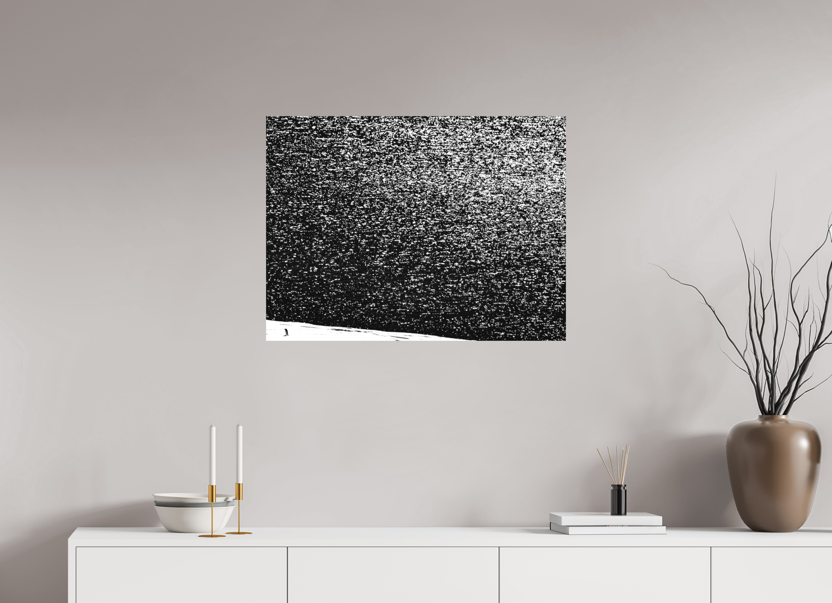 80 x 60 cm, Tirage photo - satiné Solitude