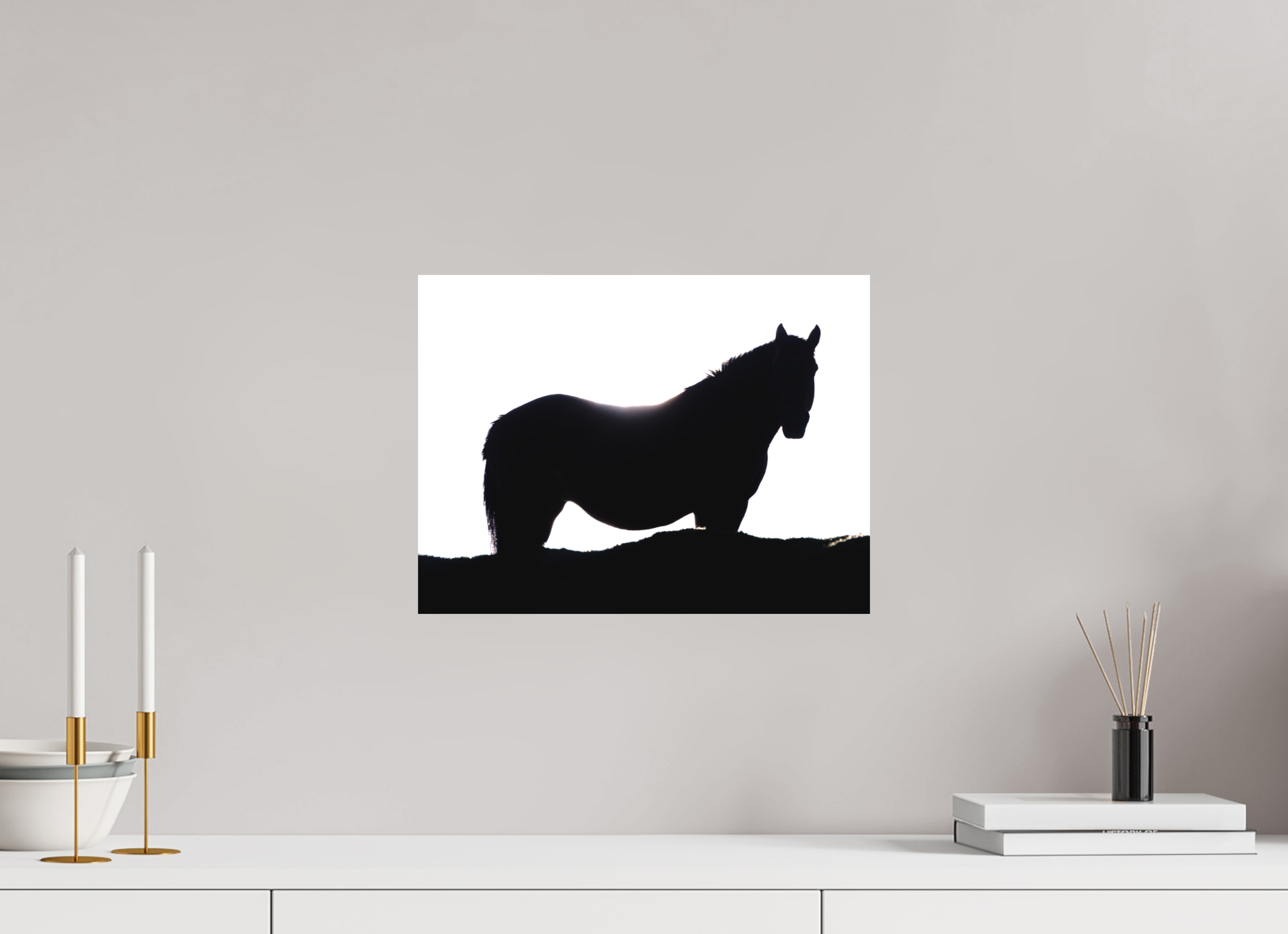 40 x 30 cm, Impression Fine Art - mat Cheval