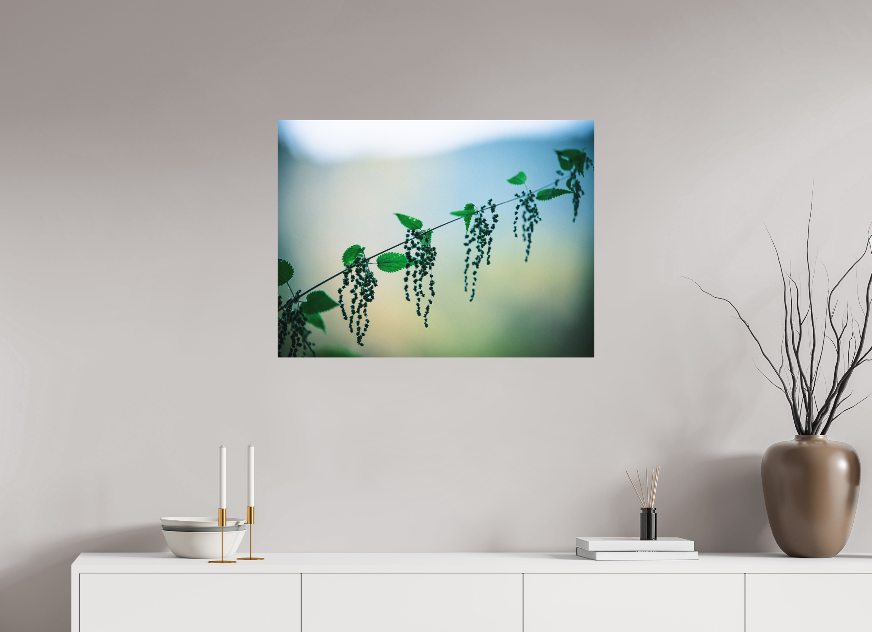 80 x 60 cm, Impression Fine Art sur support rigide - mat Ortie