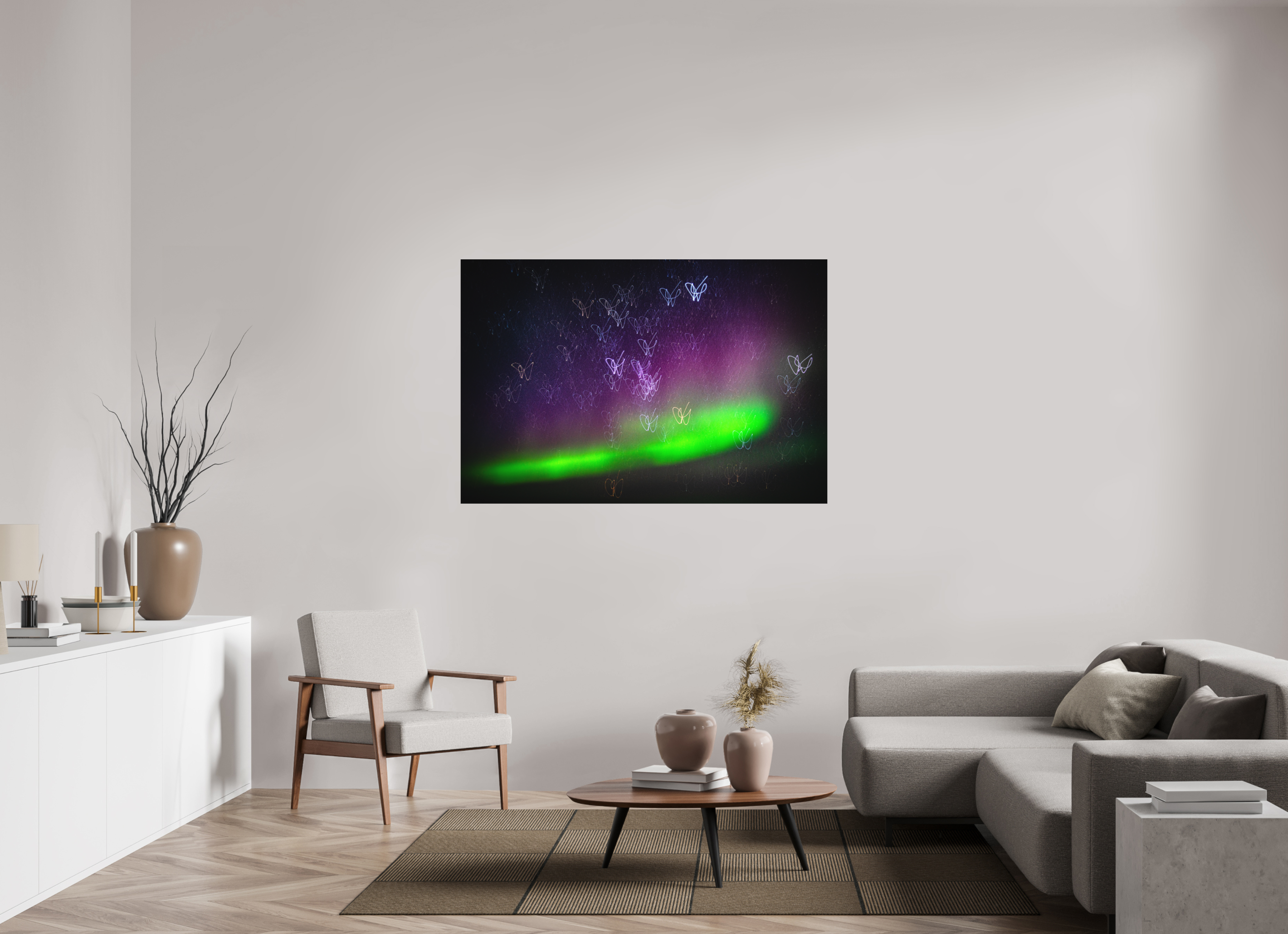 150 x 100 cm, Impression Fine Art - mat Danse céleste