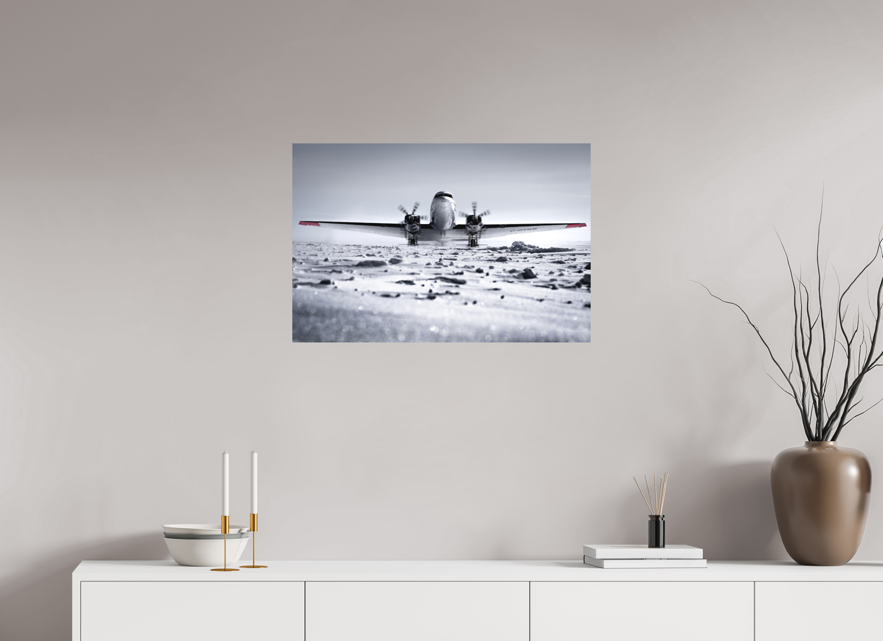 75 x 50 cm, Tirage photo - satiné Paré pour l'Aventure