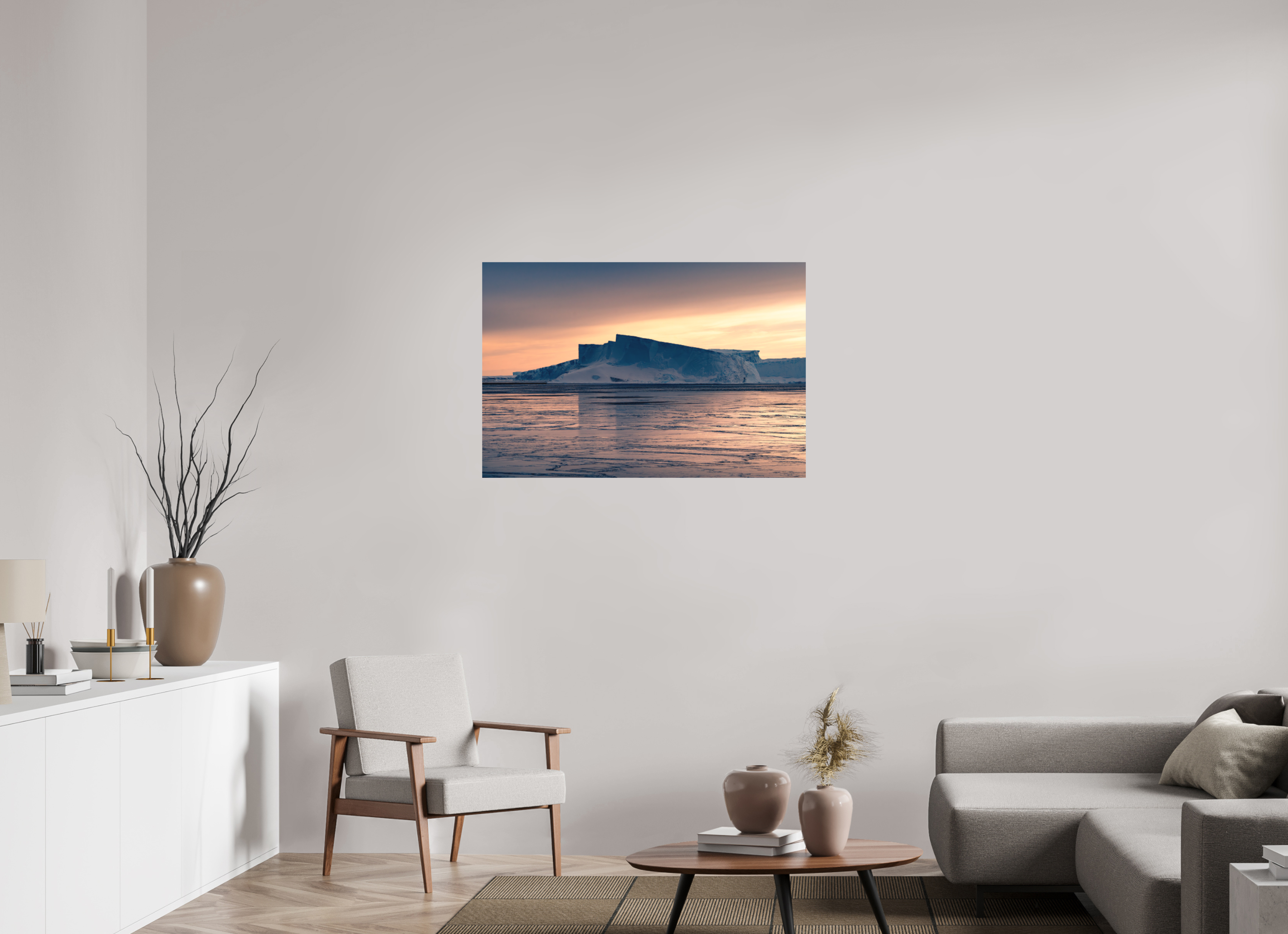 105 x 70 cm, Tirage photo - satiné L'impermanente majestuosité