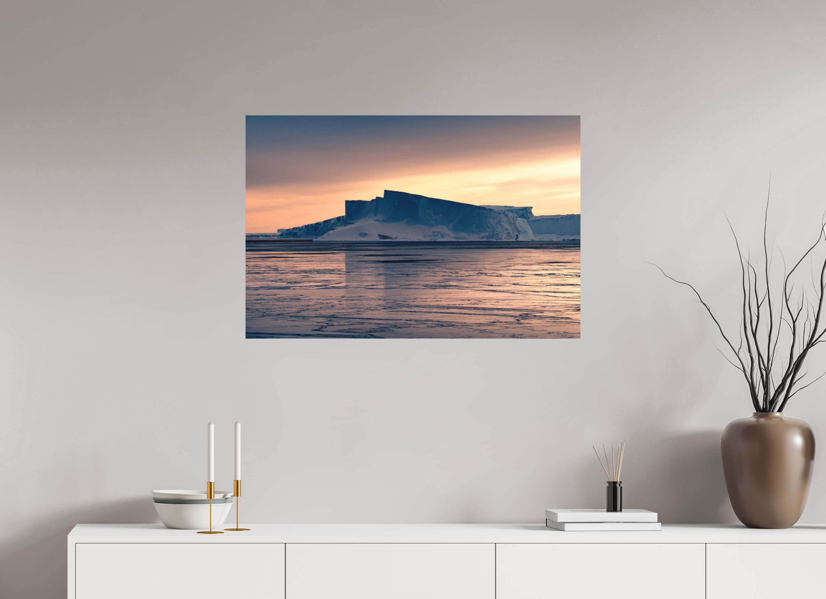 90 x 60 cm, Tirage photo - satiné L'impermanente majestuosité