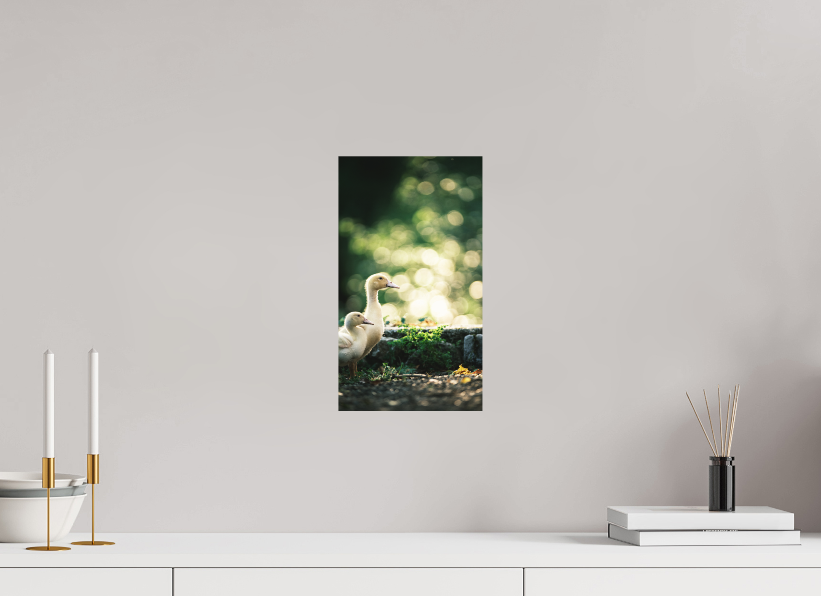 20 x 35,3 cm, Impression Fine Art - mat Canards II
