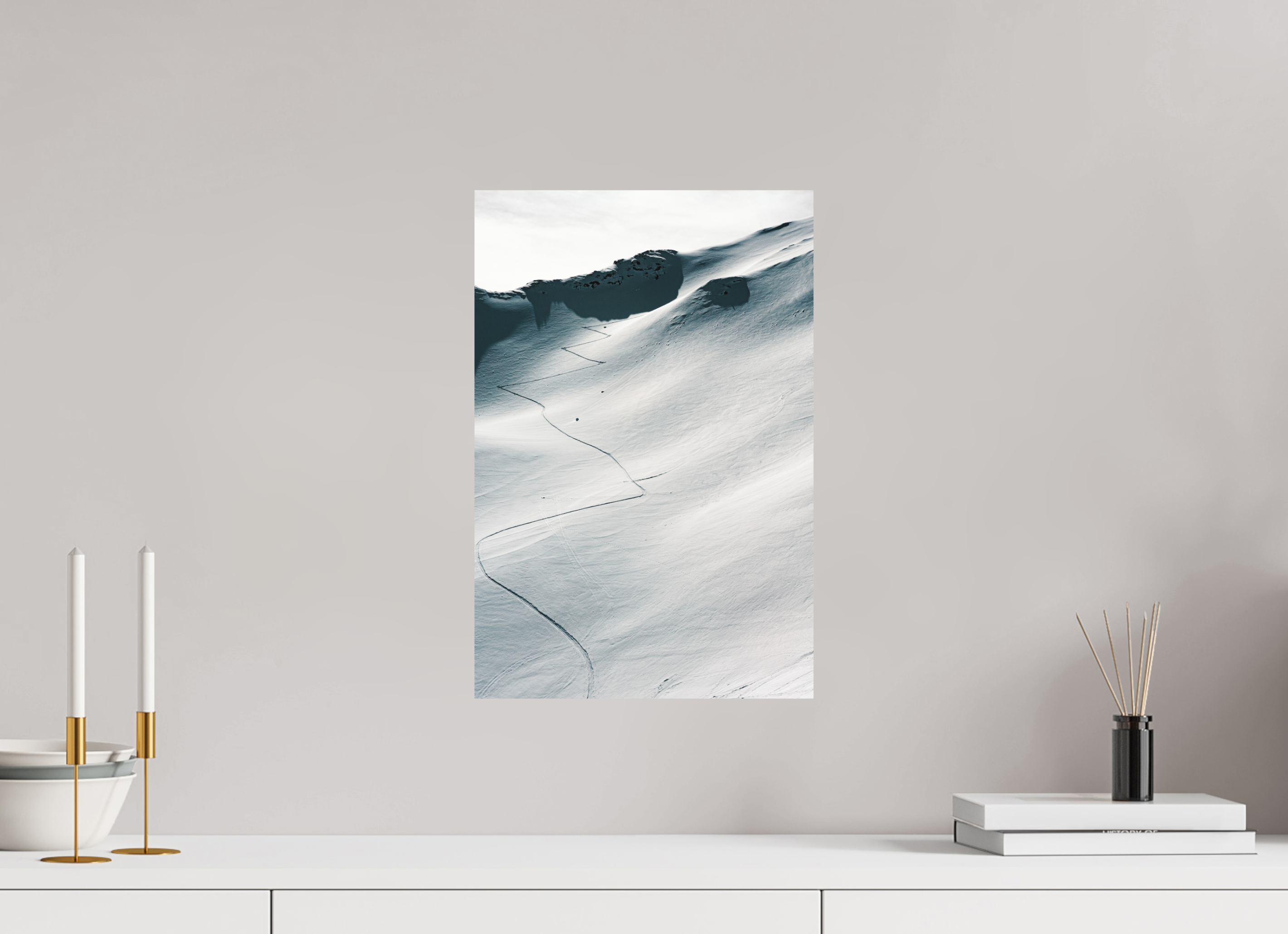 30 x 45 cm, Impression Fine Art - mat À l'assaut du sommet