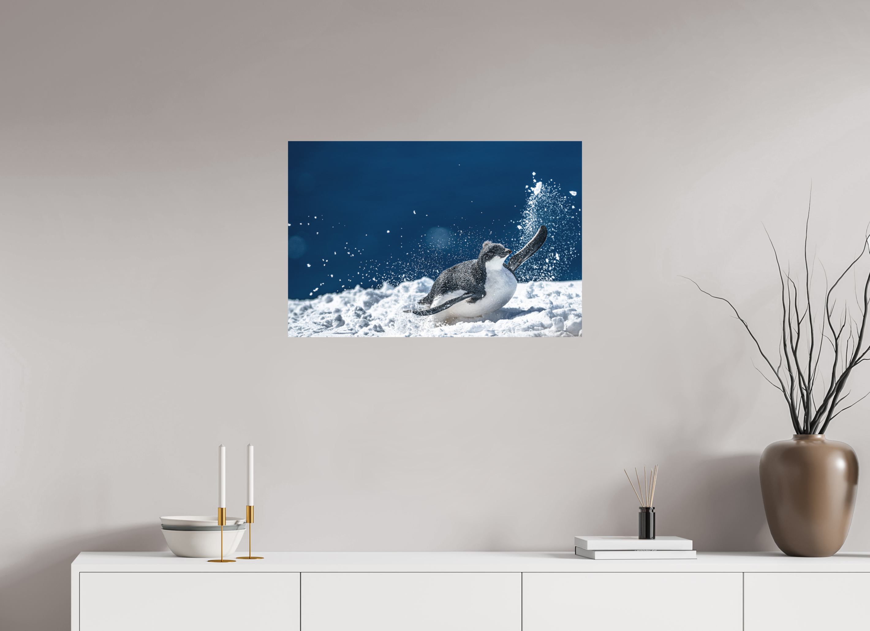 75 x 50 cm, Impression Fine Art - mat Joyeux poussin