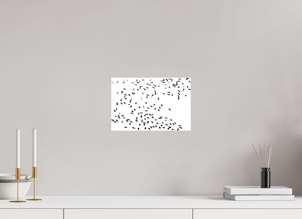 30 x 20 cm, Impression Fine Art - mat La foule