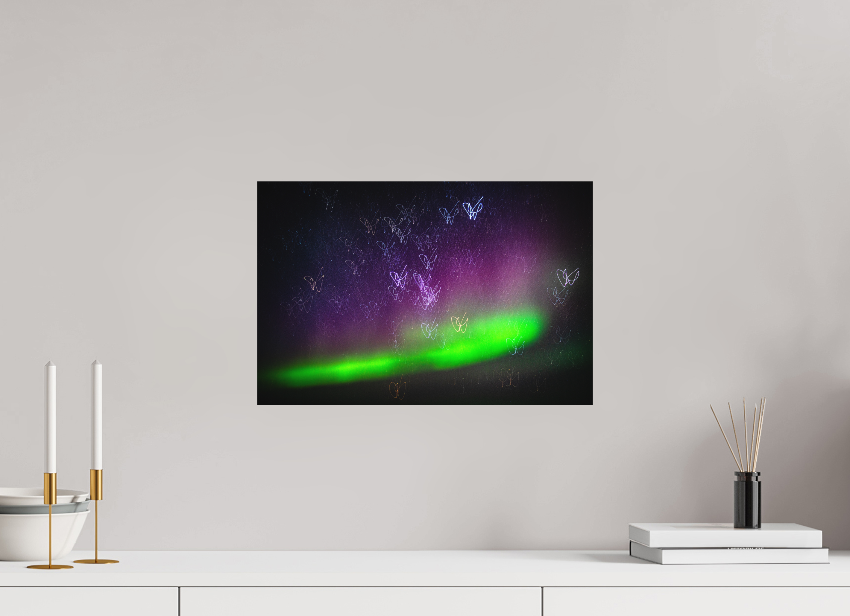 45 x 30 cm, Tirage photo - satiné Danse céleste