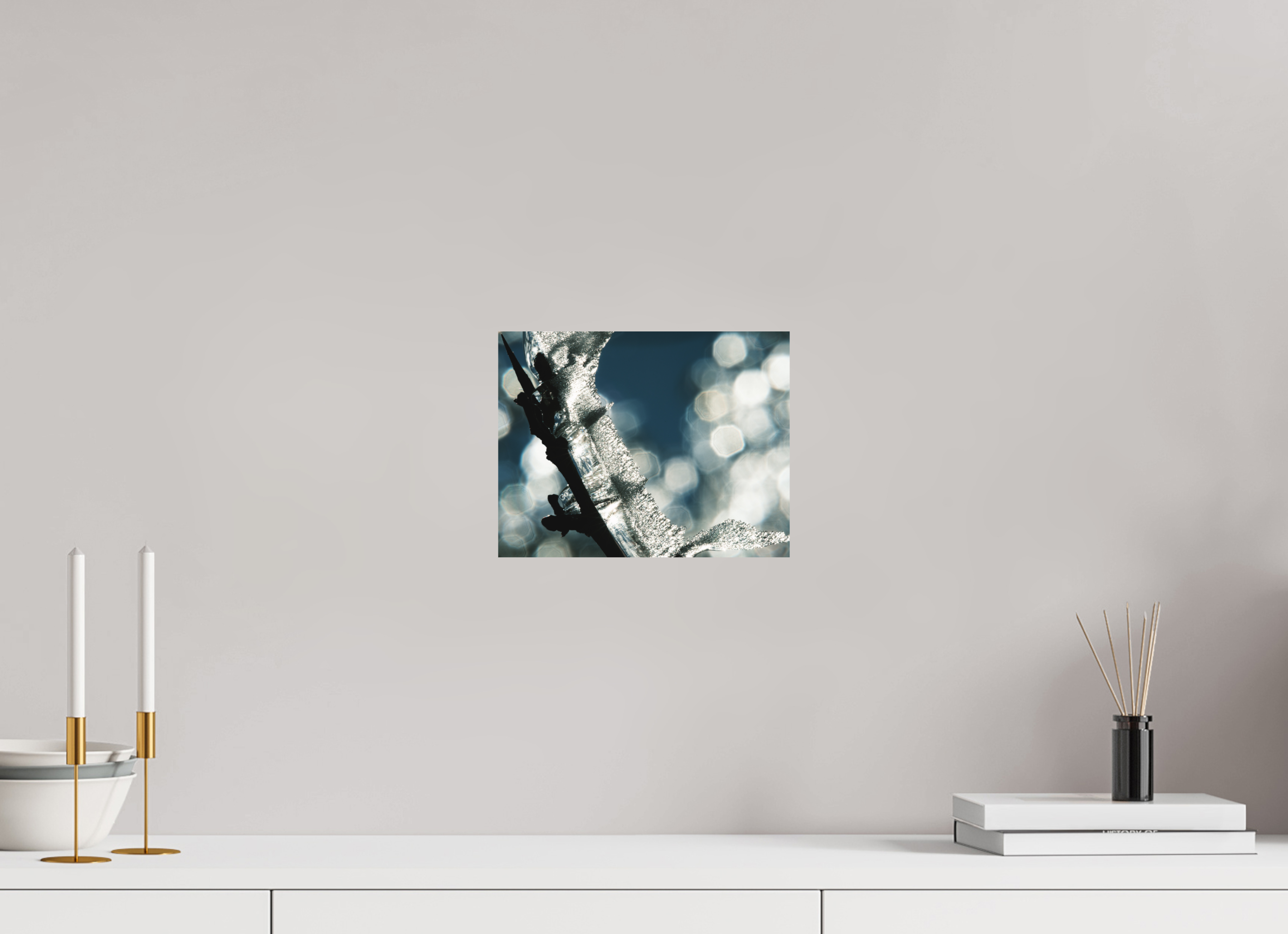 25,8 x 20 cm, Tirage photo - satiné Givré