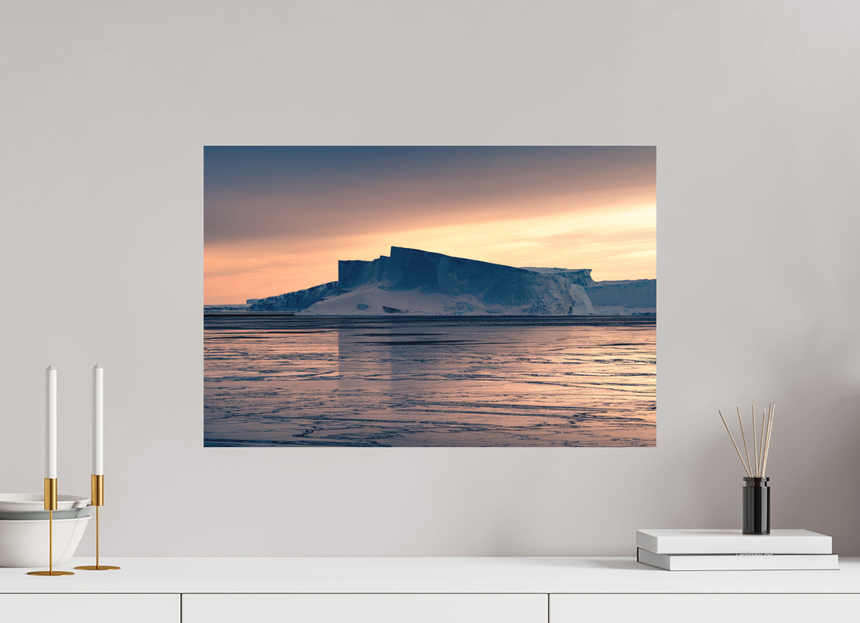 60 x 40 cm, Tirage photo - satiné L'impermanente majestuosité