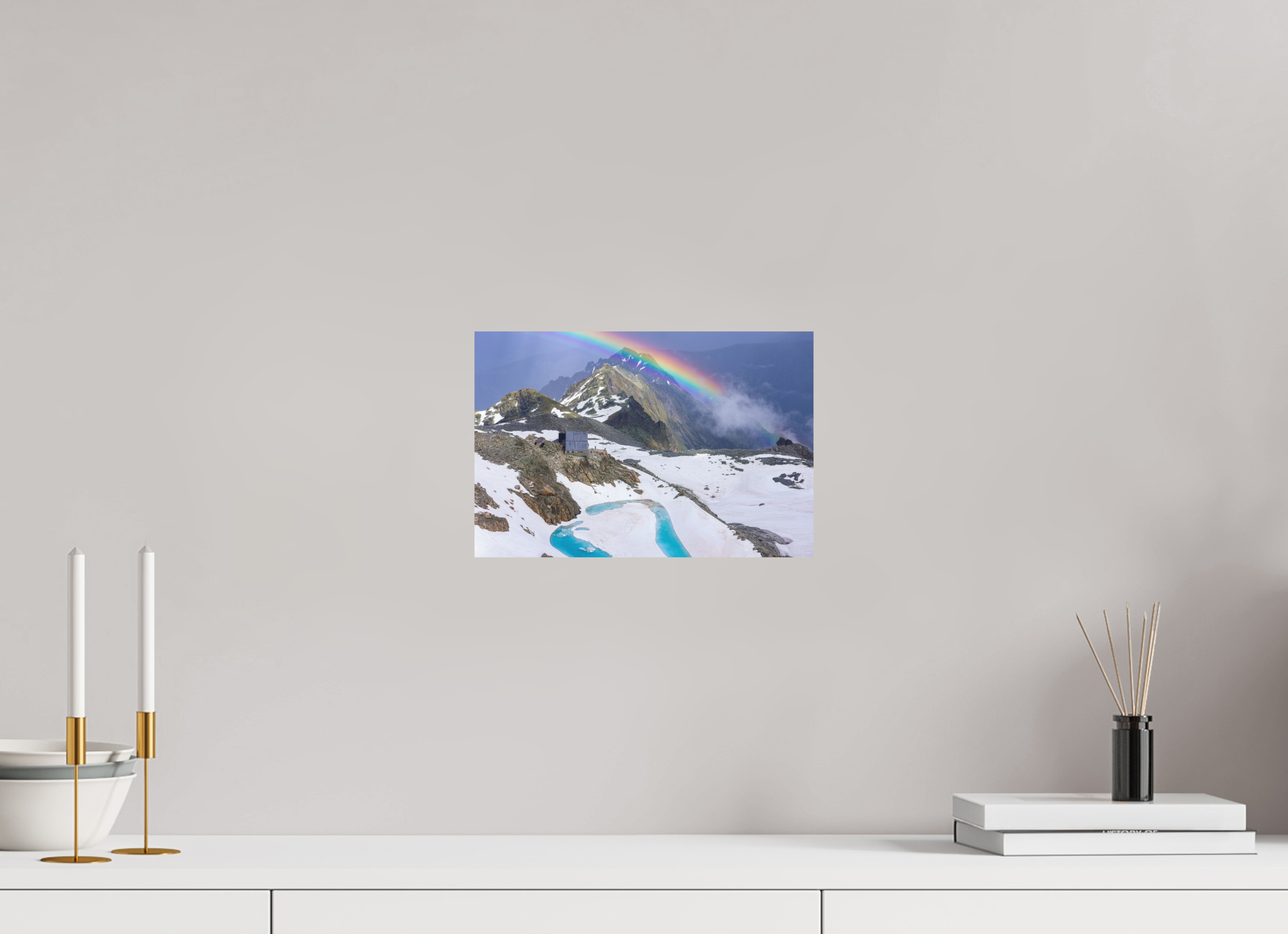 30 x 20 cm, Impression Fine Art - mat Cabane d'Orny