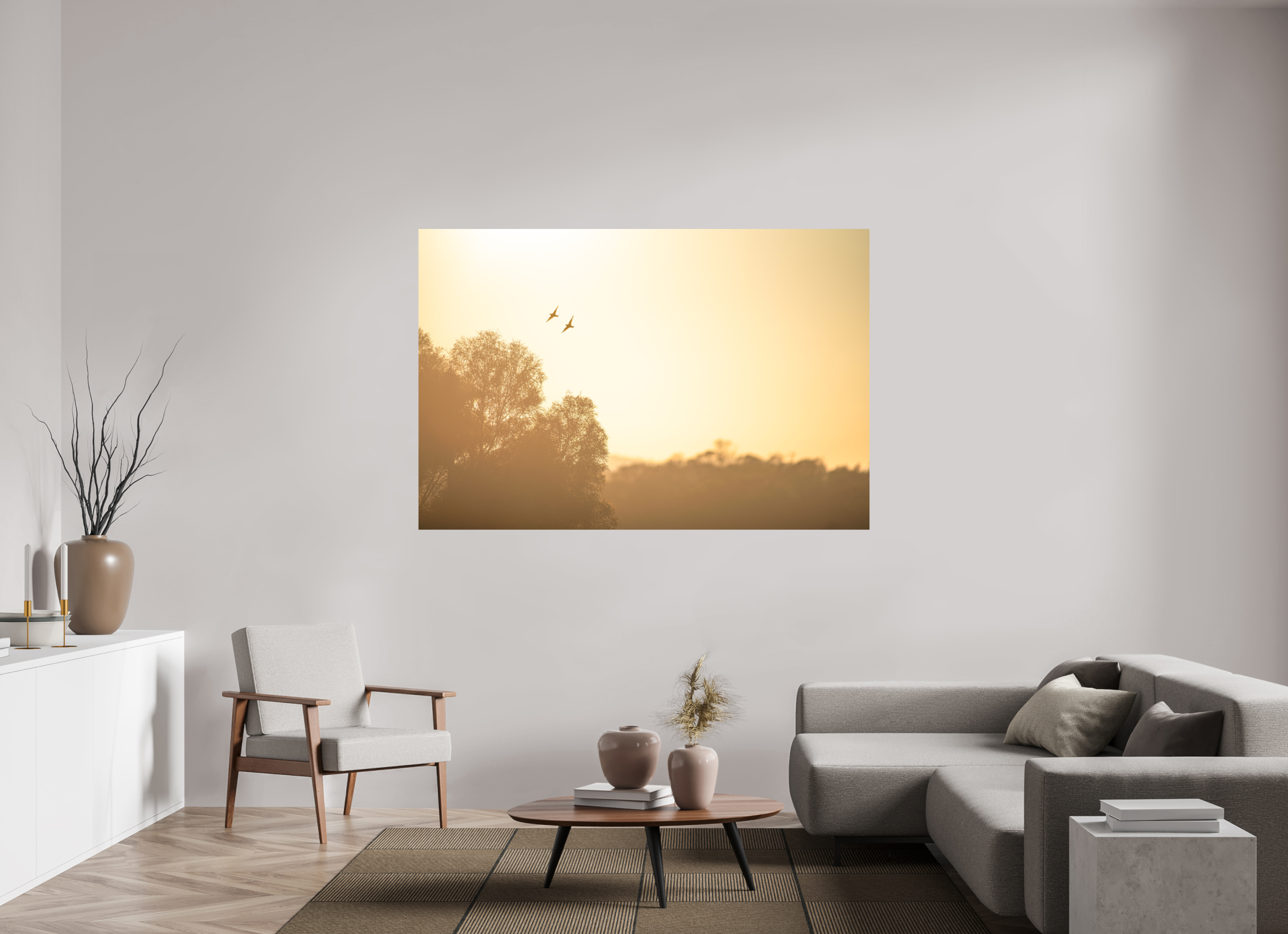 180 x 120 cm, Tirage photo - satiné Lune de miel