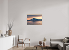 90 x 60 cm, Impression Fine Art encadrée en chêne naturel - mat L'impermanente majestuosité