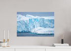 60 x 40 cm, Tirage photo - satiné Falaise de glace