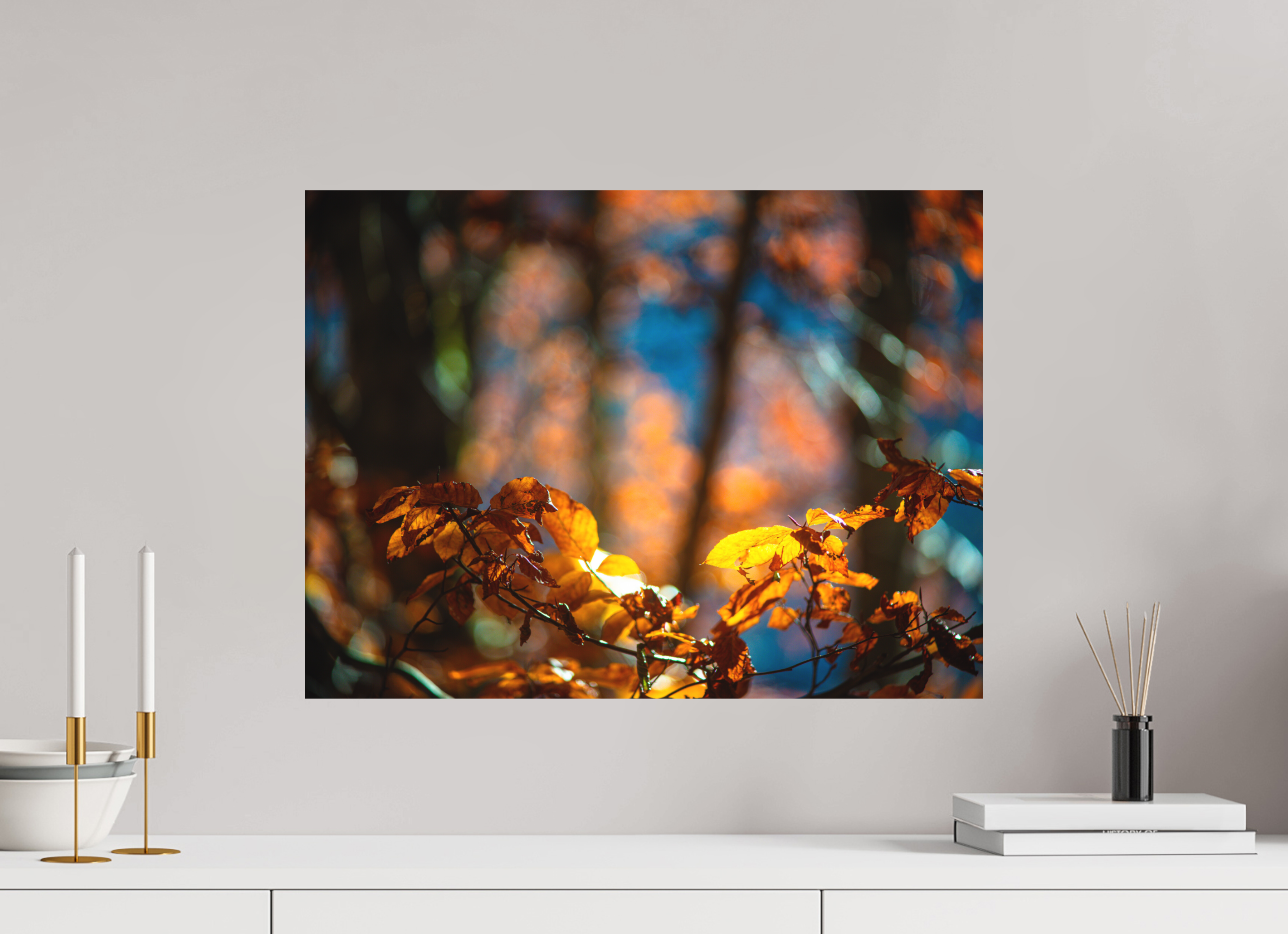 60 x 45 cm, Tirage photo - satiné La folie des couleurs I